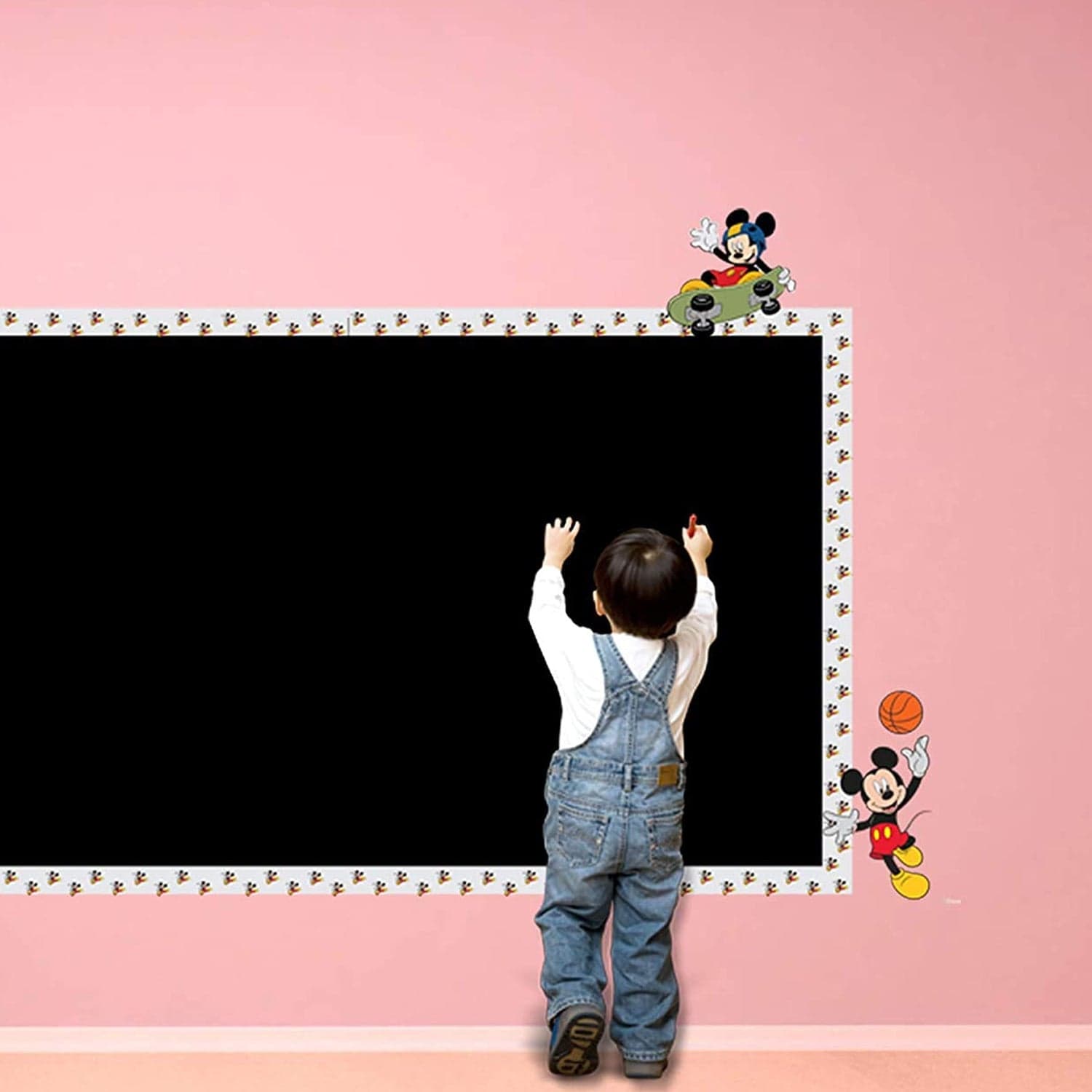 Blackboard Erasable Wall Sticker Chalkboard Sticker Removable Blackboard Wall Stickers Mural for Kids Room thumbnail 11