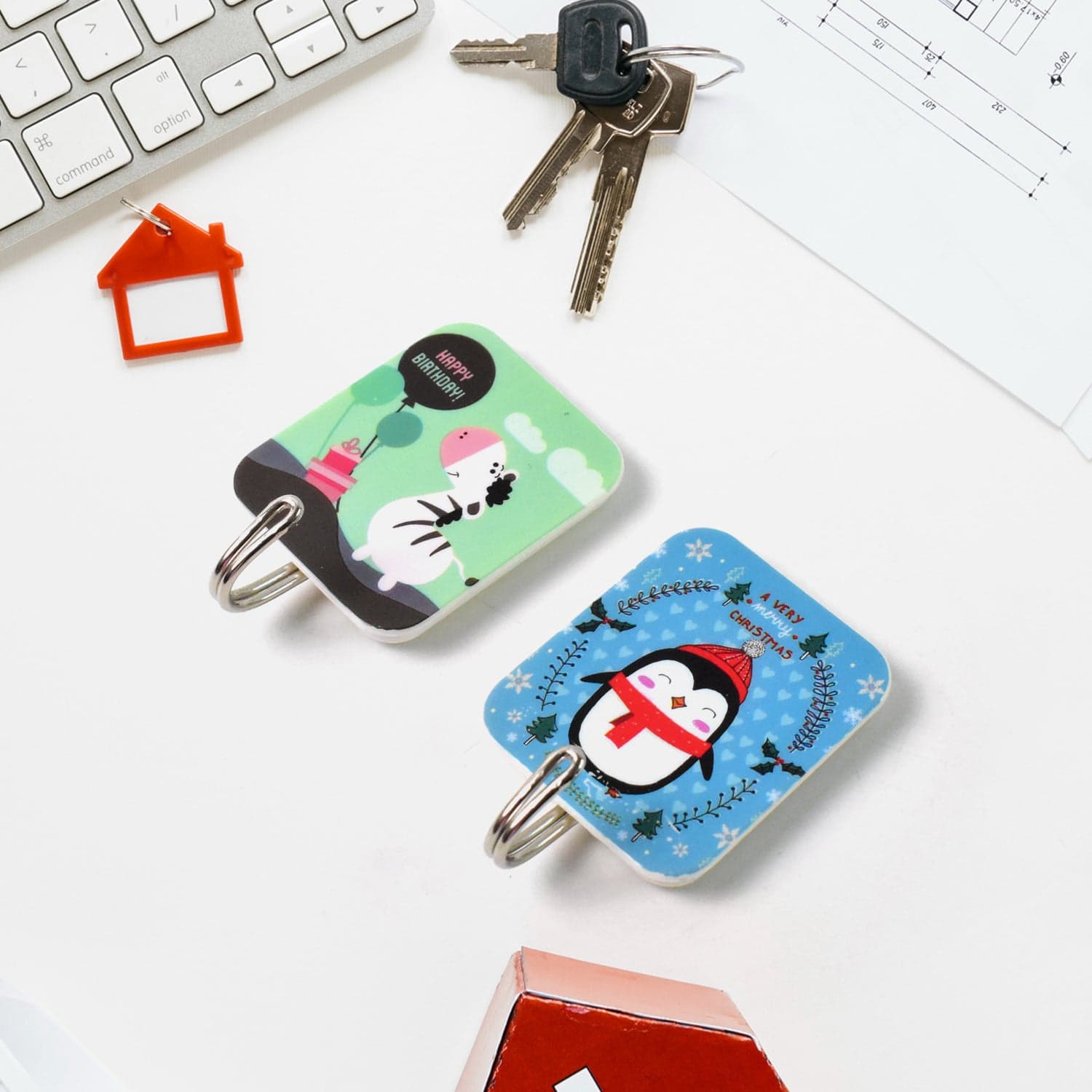 Adhesive Cartoon Hook 2Pc thumbnail 3
