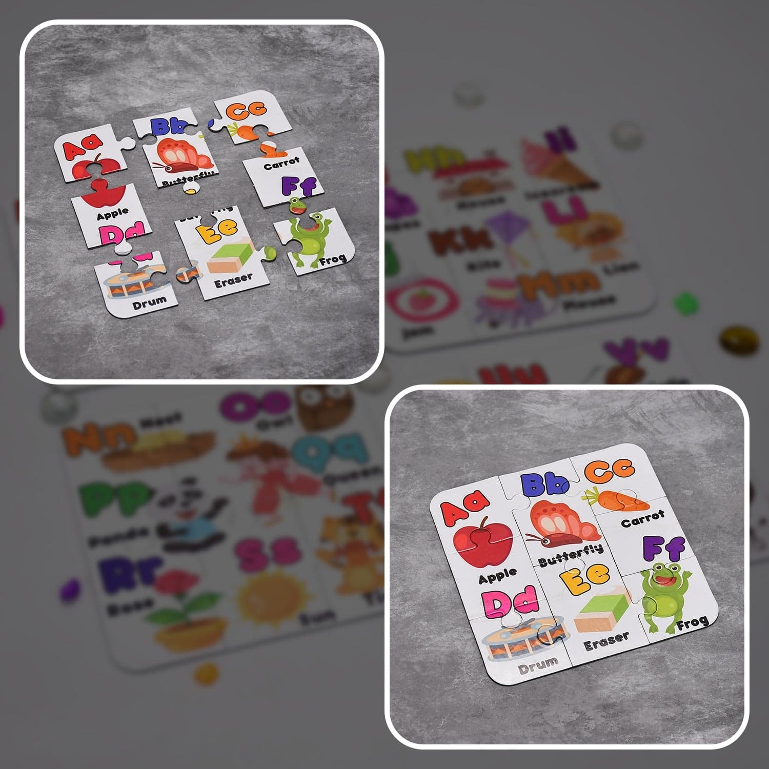 ABC Jigsaw Puzzle Toy for Children (4-Pcs Pack) thumbnail 8