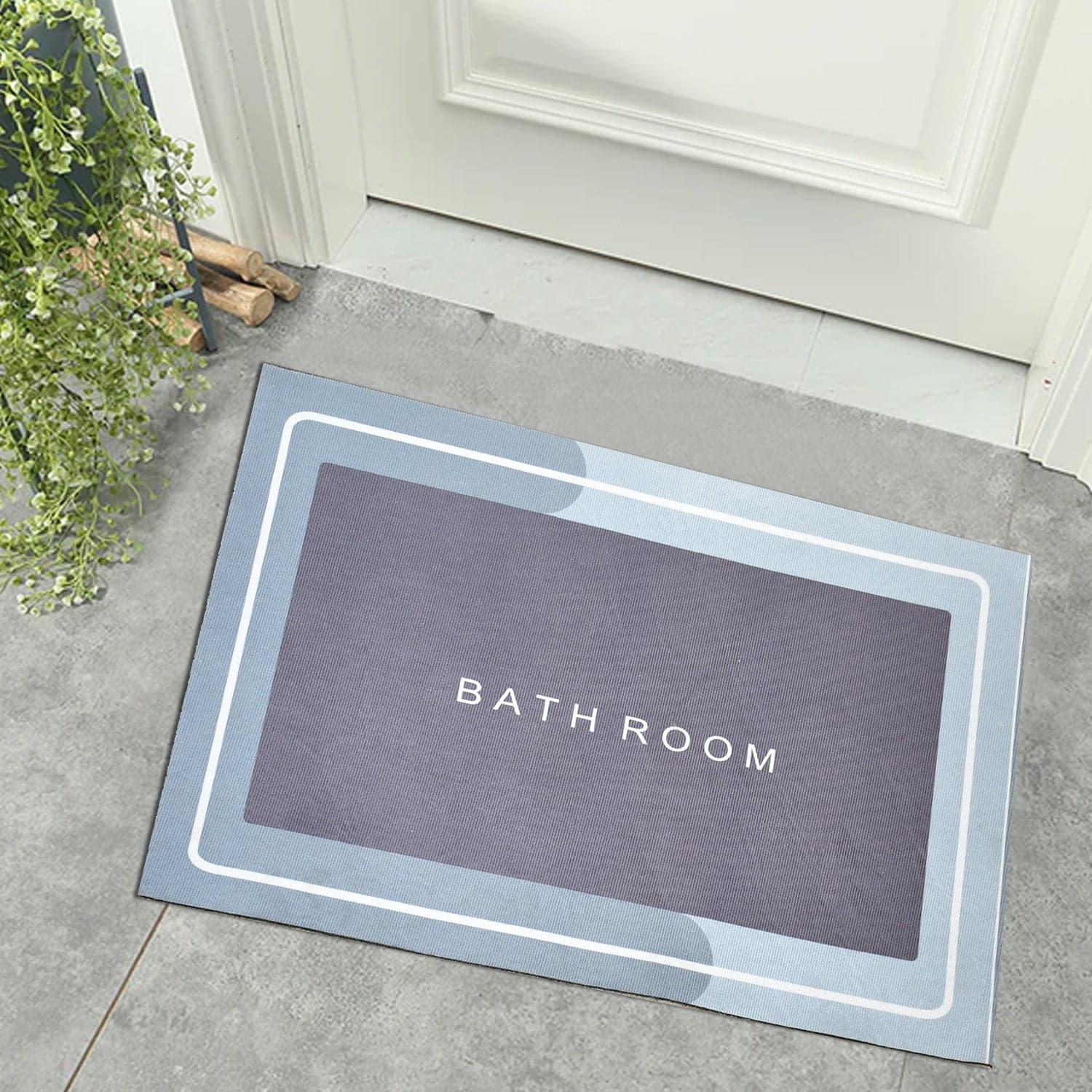 Square Bathroom Mat Water Absorbent Mats Diatomite Door Mat Anti-Slip Bath Mat Quick Drying Absorbent Mat For Home thumbnail 10