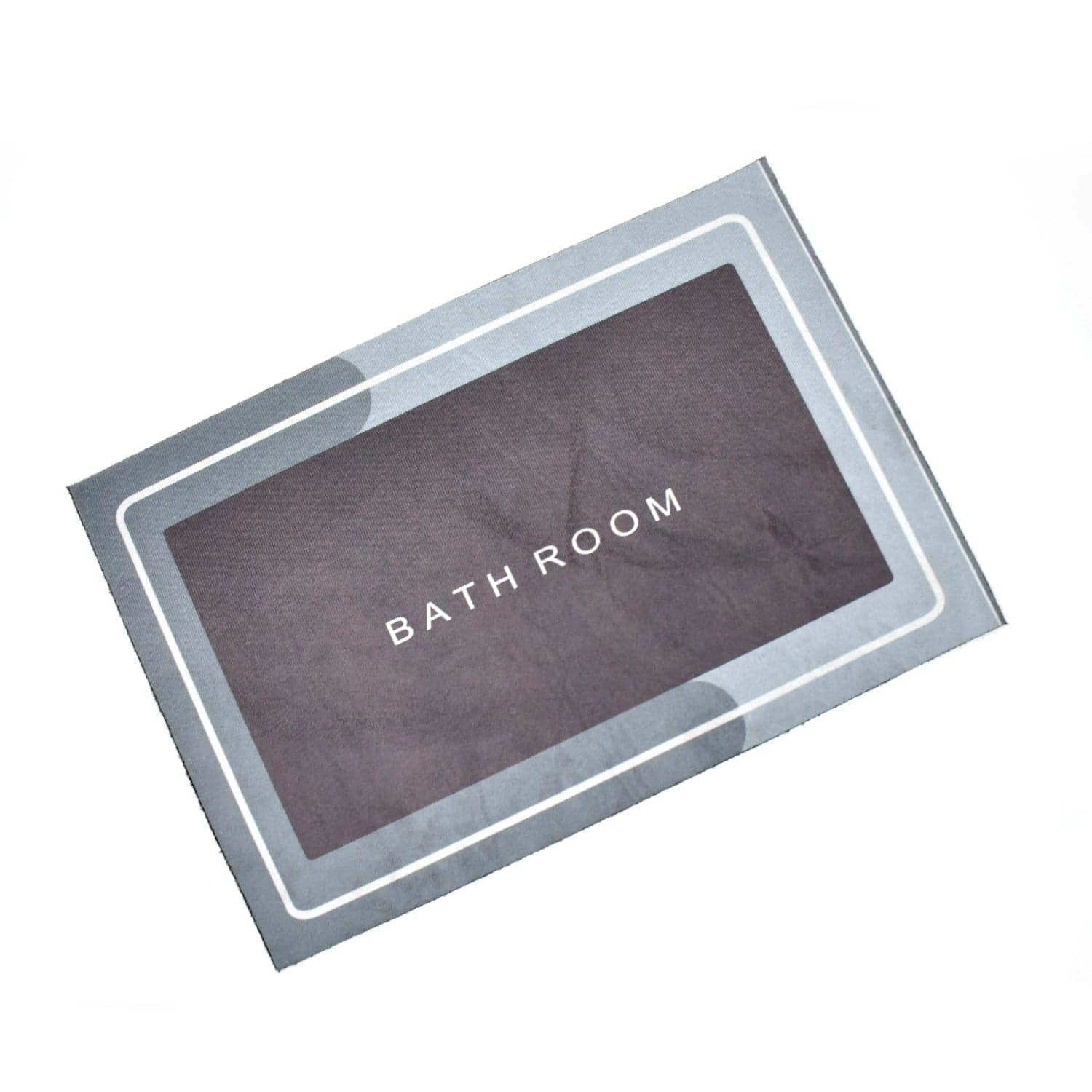 Square Bathroom Mat Water Absorbent Mats Diatomite Door Mat Anti-Slip Bath Mat Quick Drying Absorbent Mat For Home thumbnail 4