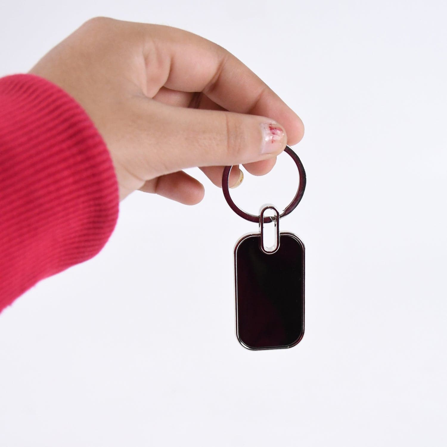 Keyring Metal Keychain Handbag Charm Round Oval Key Rings (1 Pc) thumbnail 4