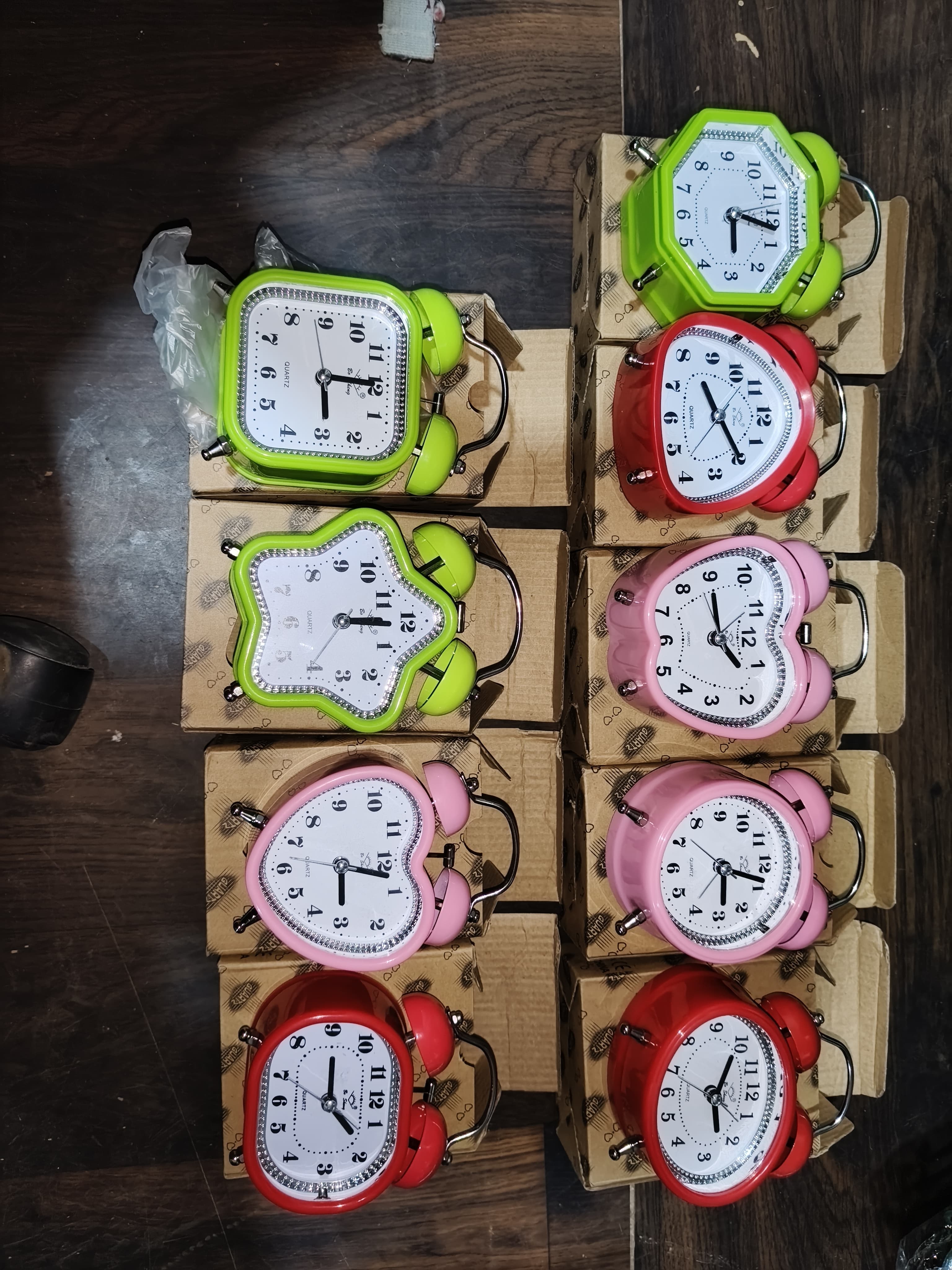 Mini Cute Alarm Clock Small Kids and Students (Mix Design & Color / 1 Pc) thumbnail 10