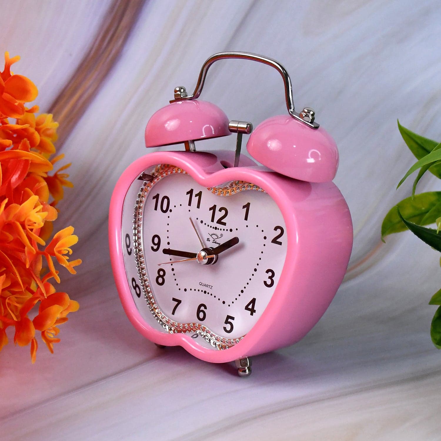 Mini Cute Alarm Clock Small Kids and Students (Mix Design & Color / 1 Pc) thumbnail 8