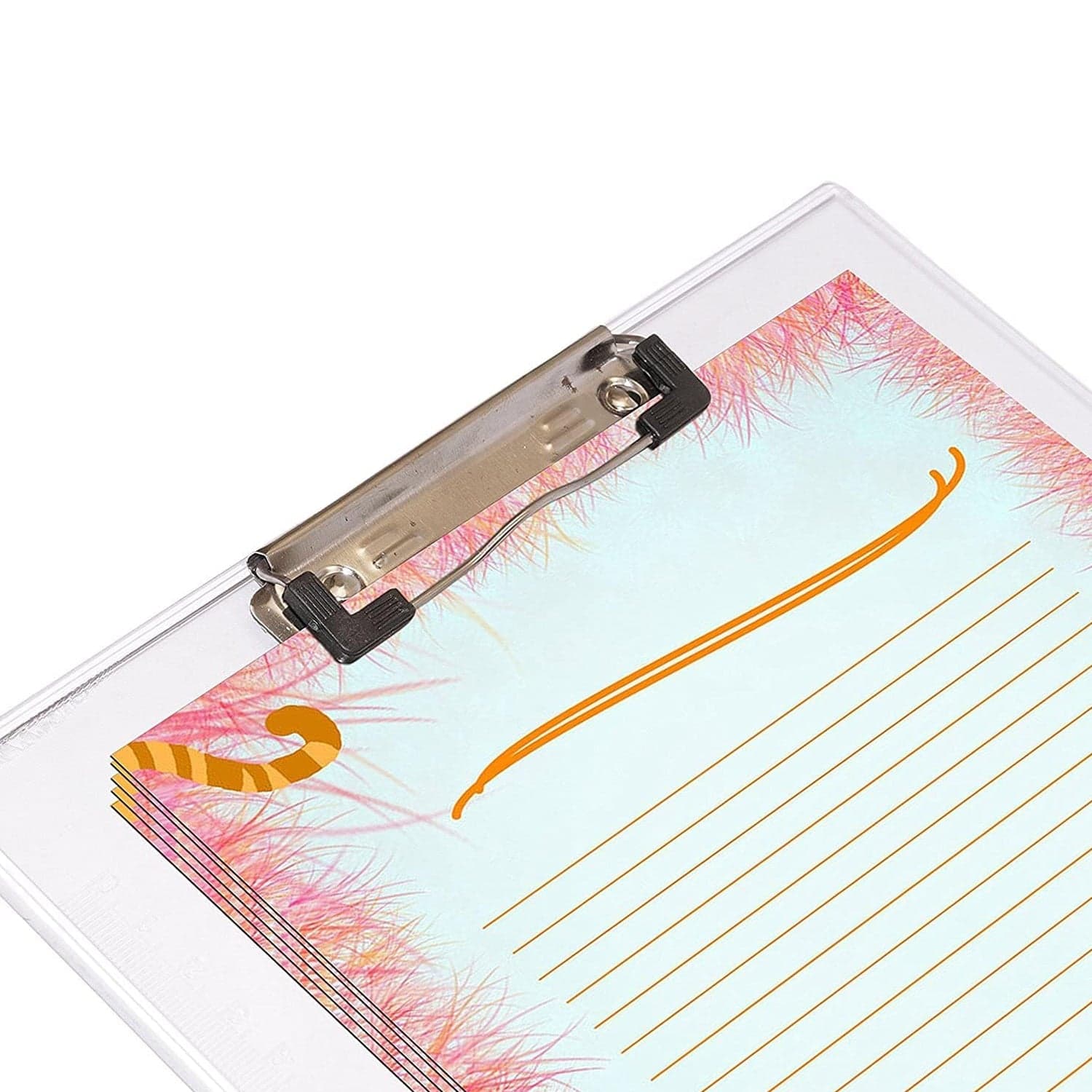 Transparent Premium Exam Pad with Centimeter Measuring Side for Students thumbnail 3