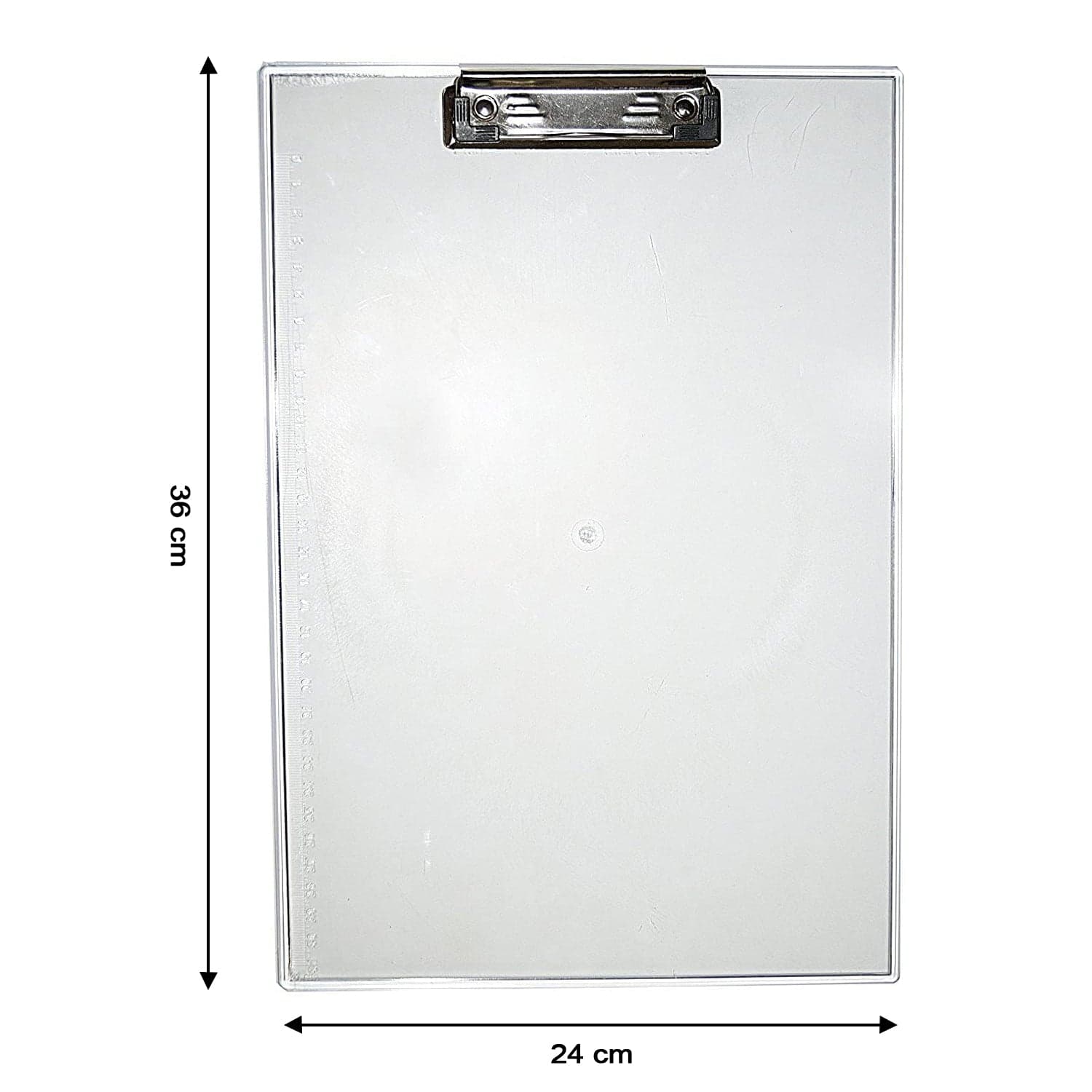Transparent Premium Exam Pad with Centimeter Measuring Side for Students thumbnail 6