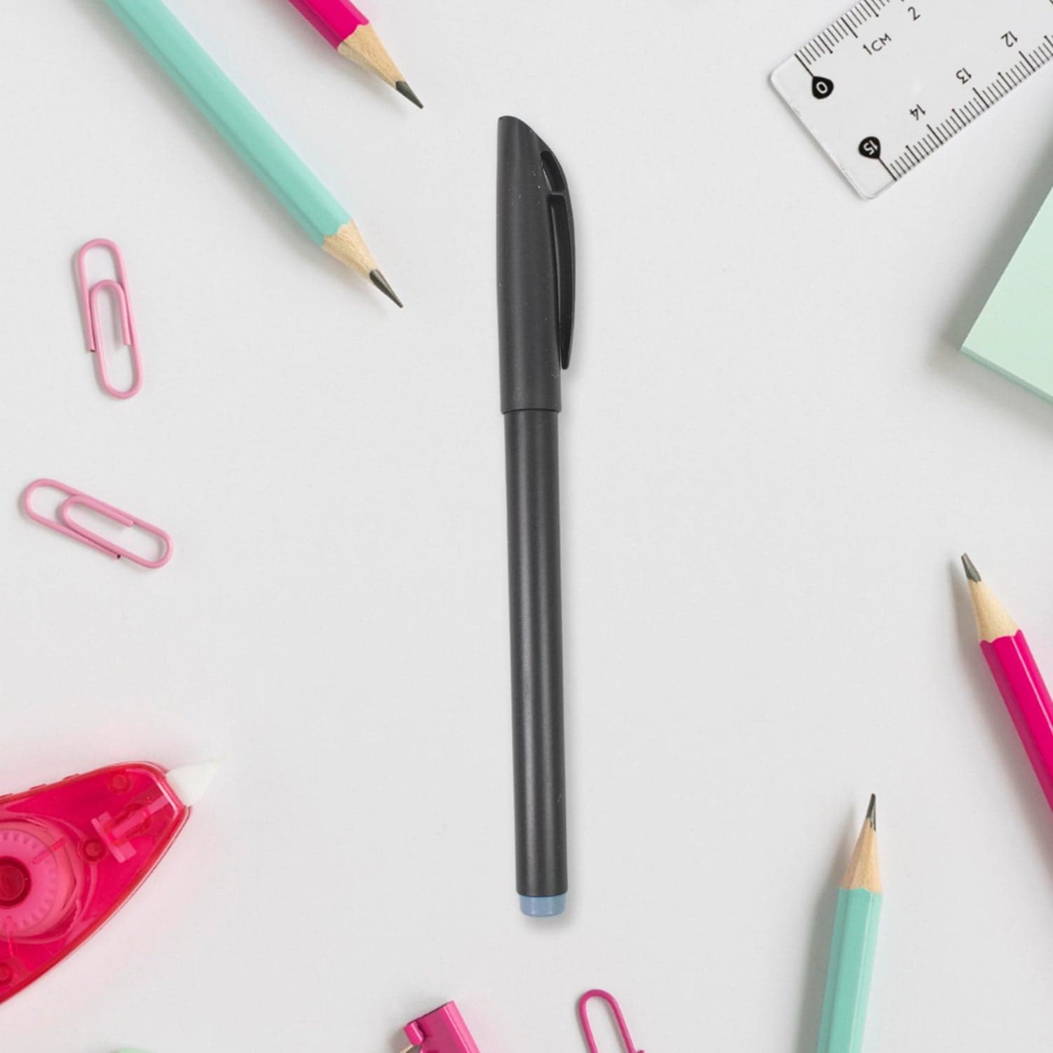 Writing Black Gel Pen for School Stationery Gift for Kids (8 Pcs set) thumbnail 6