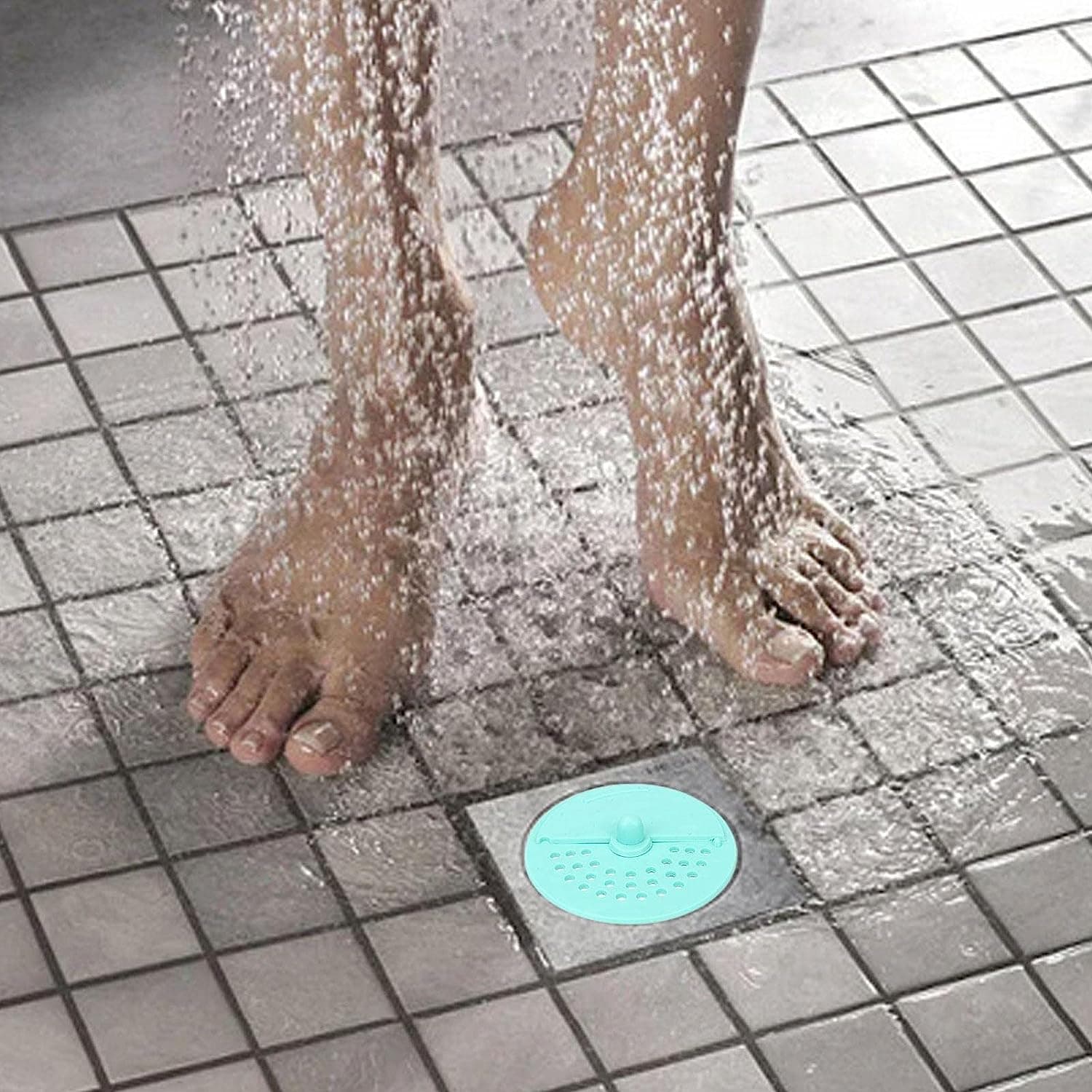 Drain Cover Round Rubber Anti-Odor Floor Drain Shower 1Pcs thumbnail 6