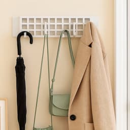 5Spin Plastic Hanger Hook, Hotel, Bathroom Wardrobe Wall Clothes Coat Towel Hanging Hanger Hook Plastic Sticker Multipurpose Hanger Hooks