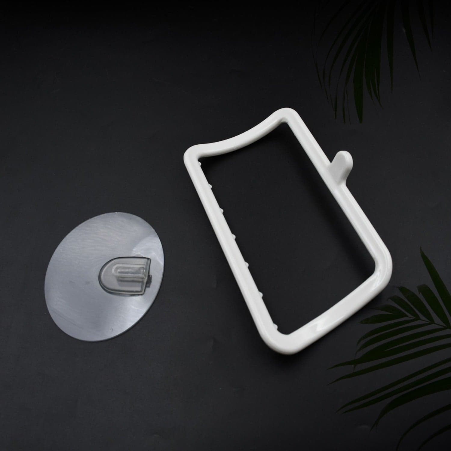 Multi-Purpose Self Adhesive, Strong Sticker Self Adhesive Wall Mounted Hand Towel Holder/Hanger thumbnail 5