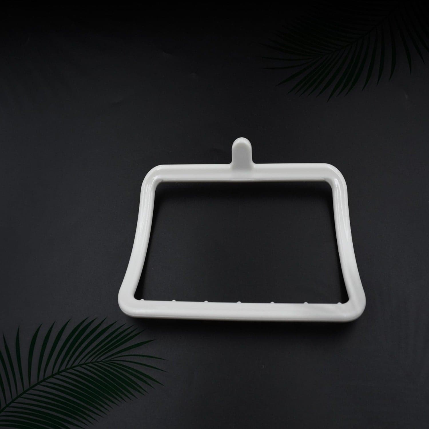 Multi-Purpose Self Adhesive, Strong Sticker Self Adhesive Wall Mounted Hand Towel Holder/Hanger thumbnail 6