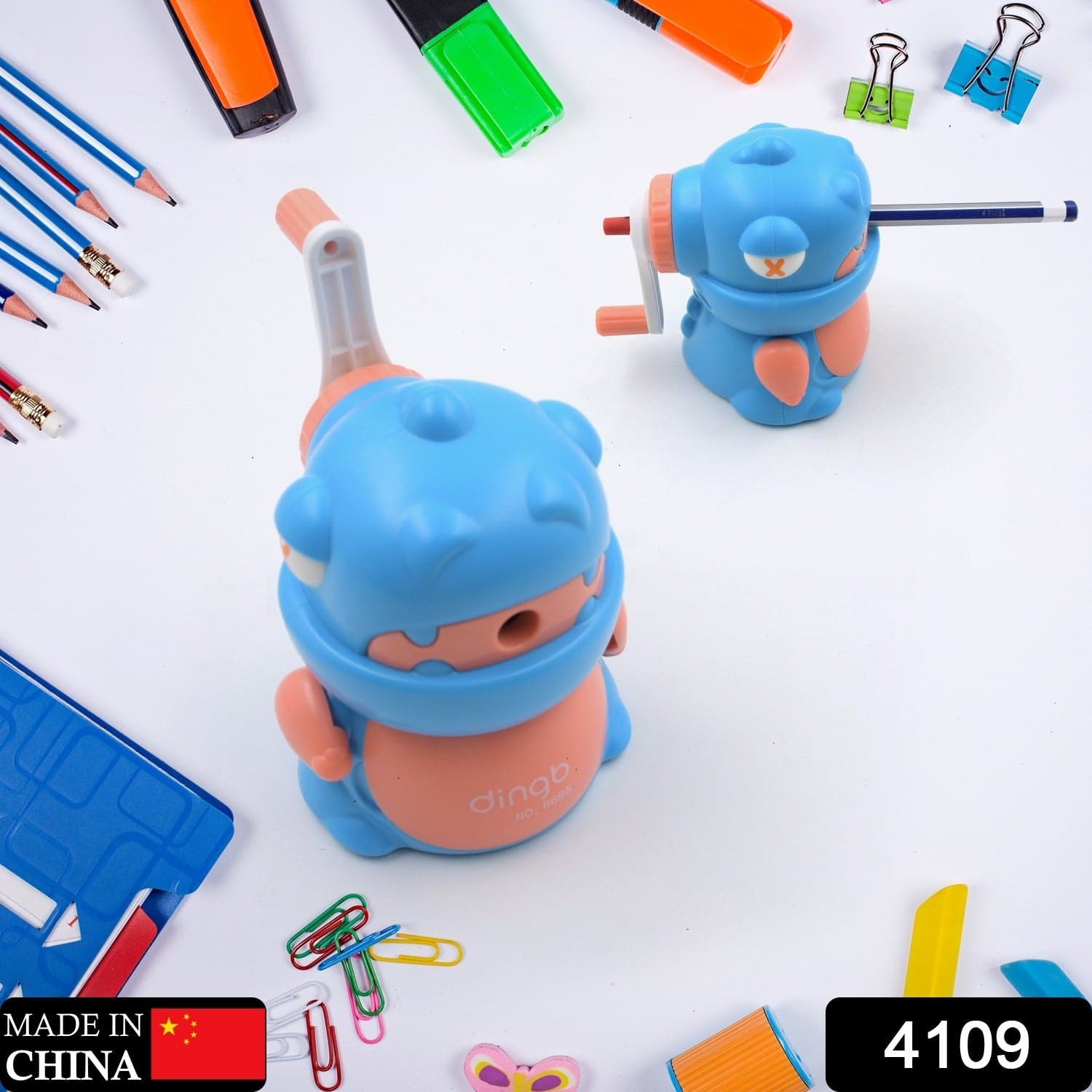 Sharpener For Pencil With Removable Tray Hardiness Steel Cutter ID-4109 thumbnail 2