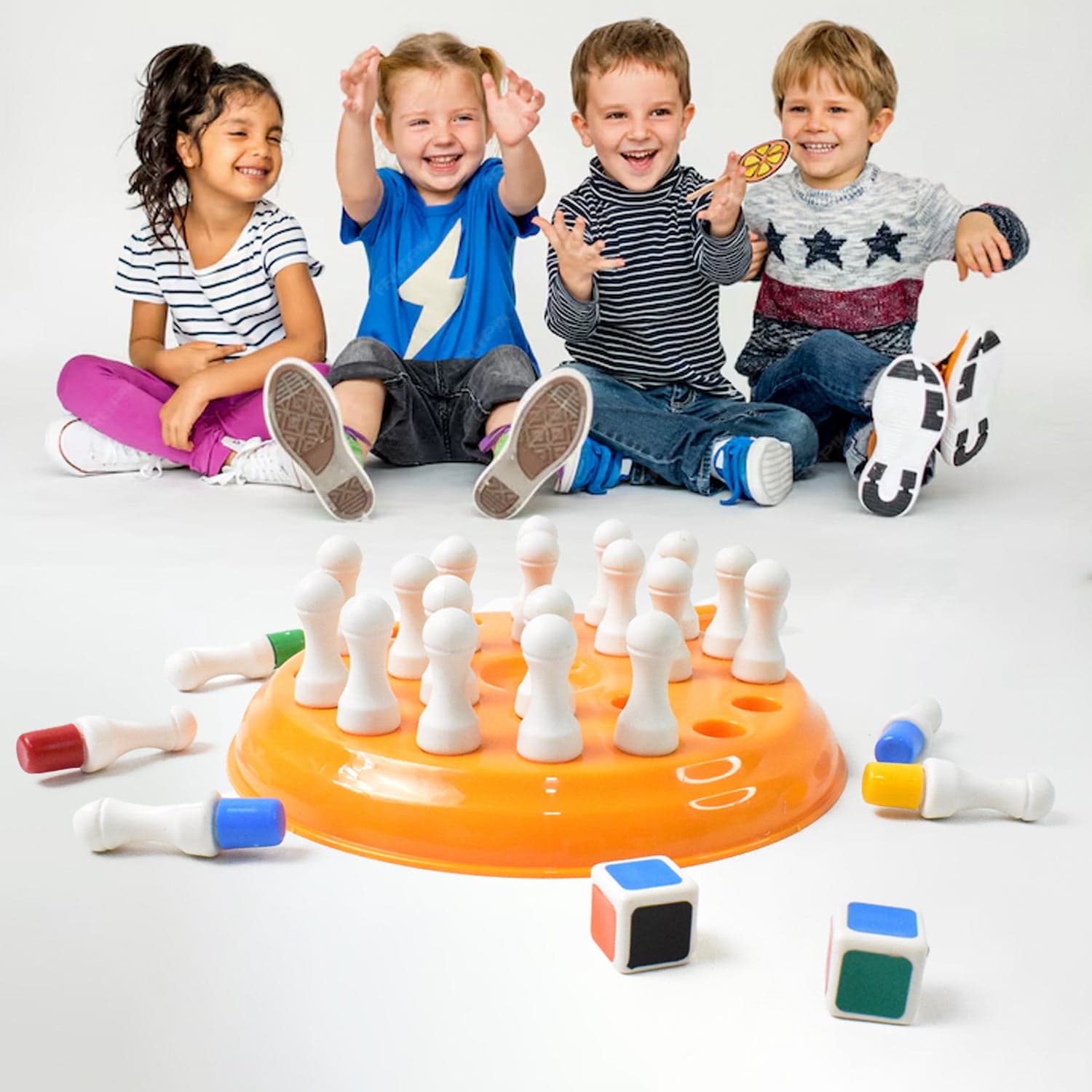 Plastic Brain Teaser Memory Chess Game (1 Set) thumbnail 7