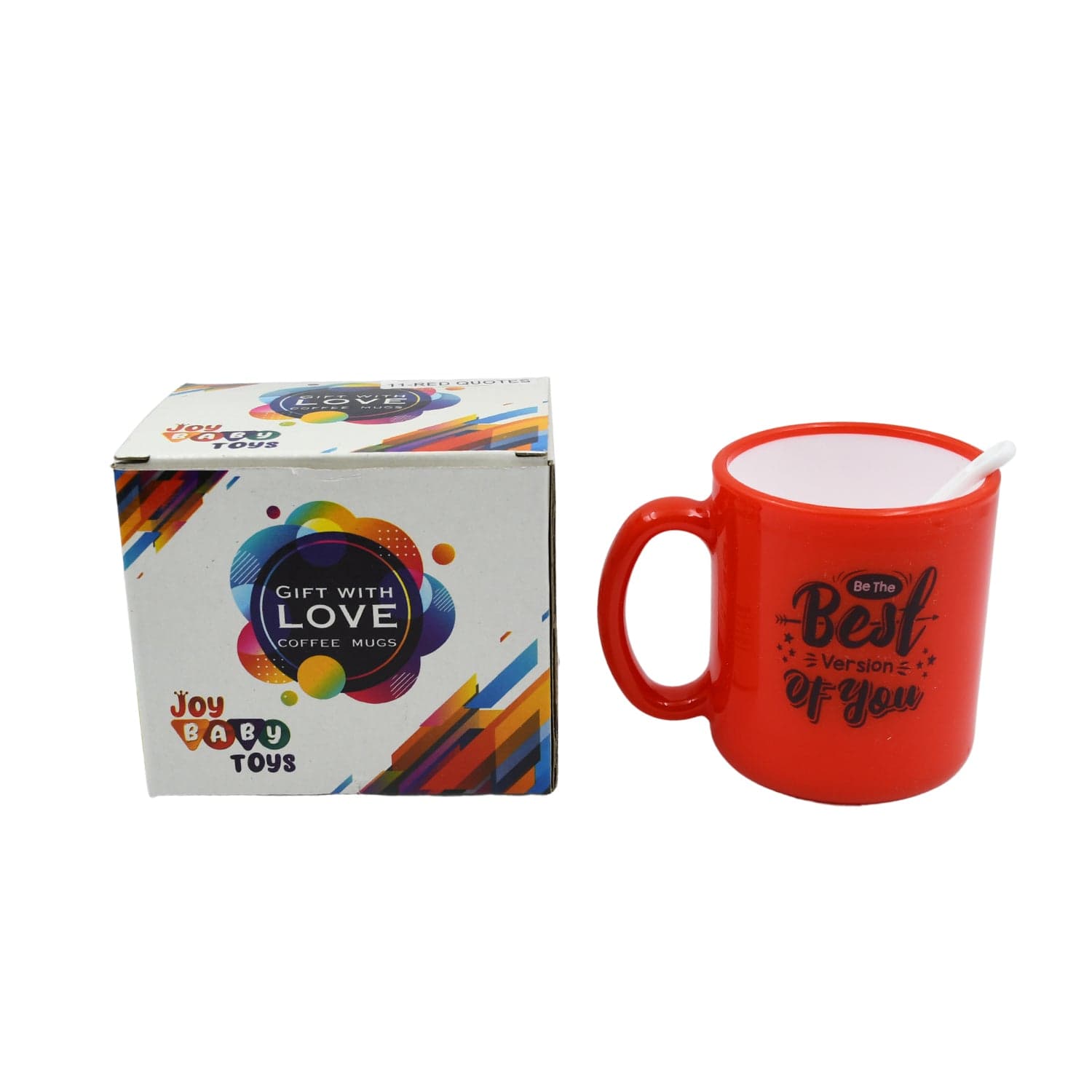 Coffee Mug With Spoon And Box Packing, Design Coffee Mug Used For Drinking And Taking Coffees And Some Other Beverages In All Kinds Of Places thumbnail 4