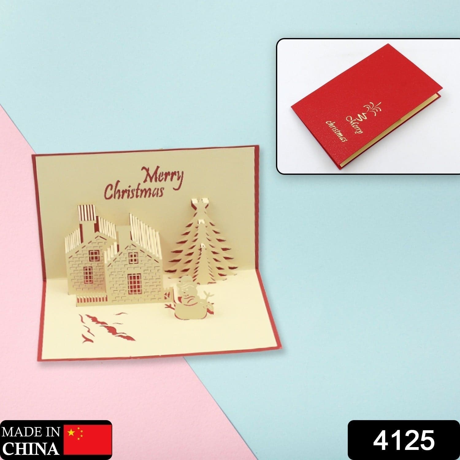 3D Paper Wish Card Of High Quality Greeting Card For Birthday thumbnail 2