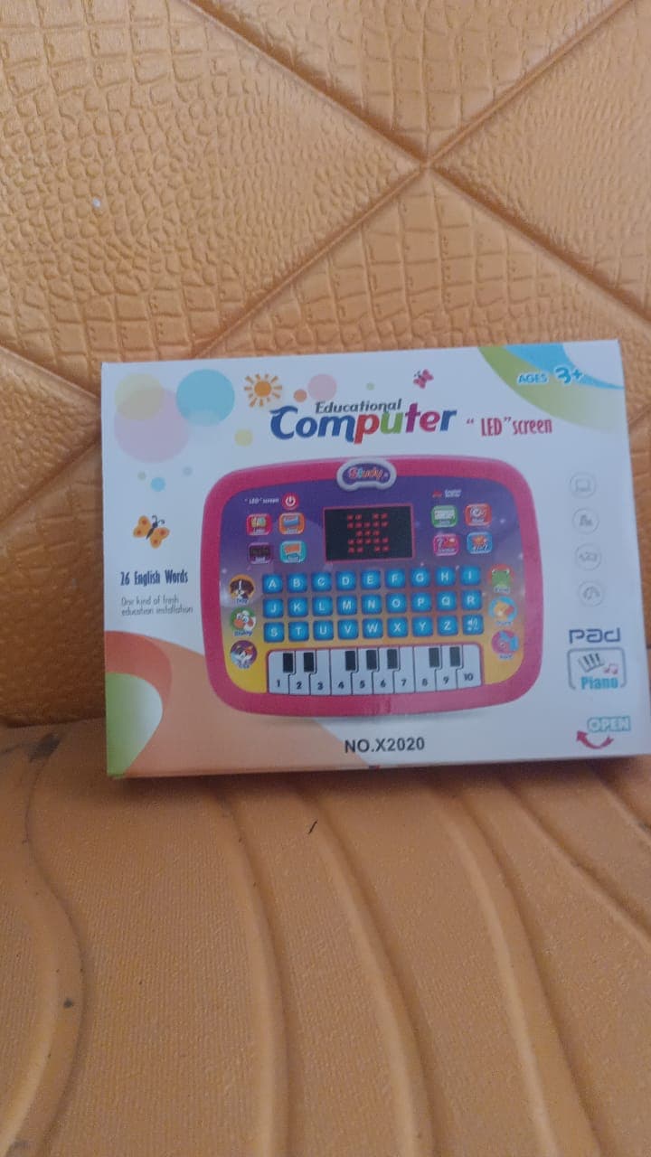 Learning Educational Computer Kids Piano Laptop with LED Screen & Music thumbnail 7
