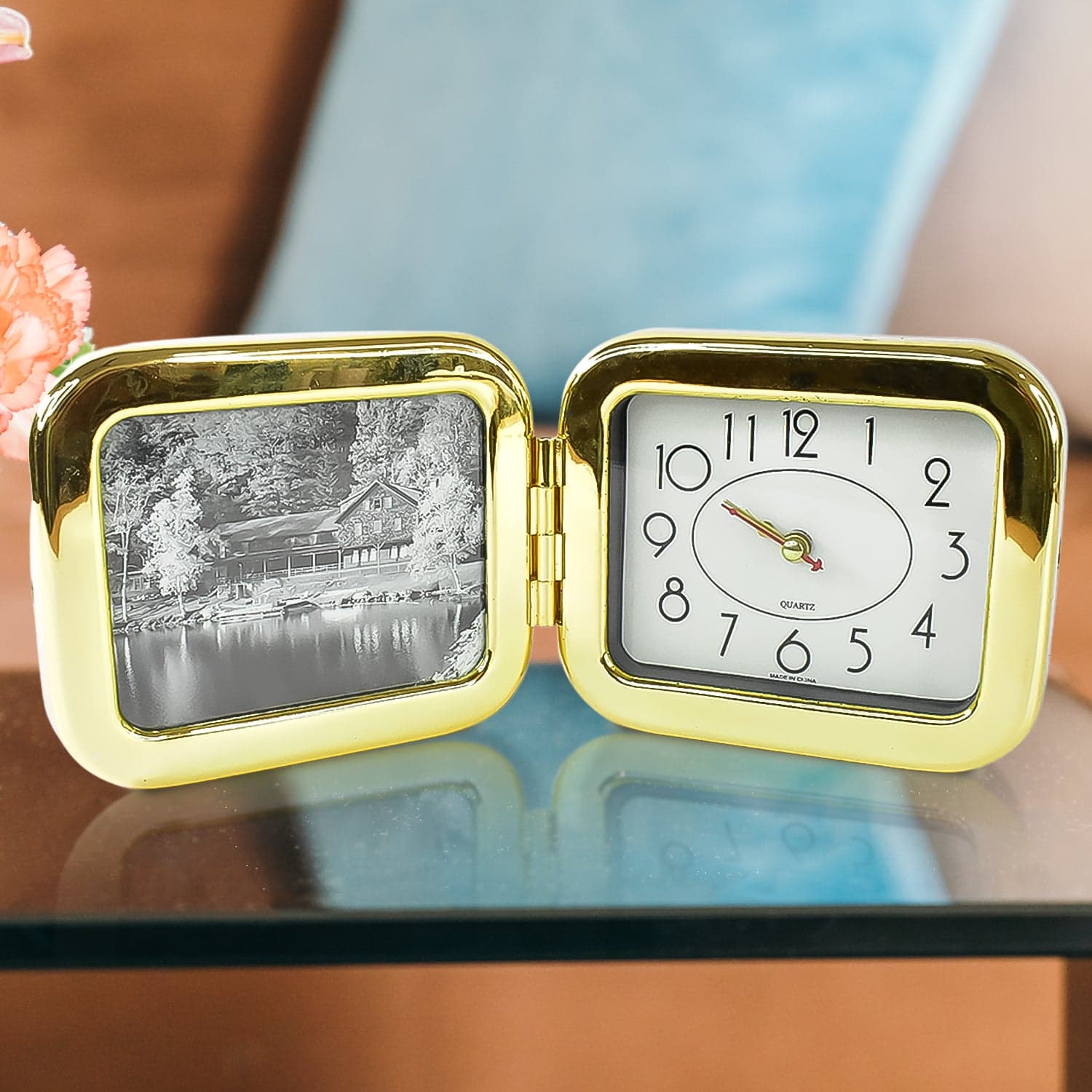 Portable Foldable Desk Clock of Space-Saving and Stylish (1 Pc) thumbnail 7