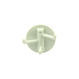 180° Rotating Punch-Free 3-Hook Sticky Hook of 1 Pc