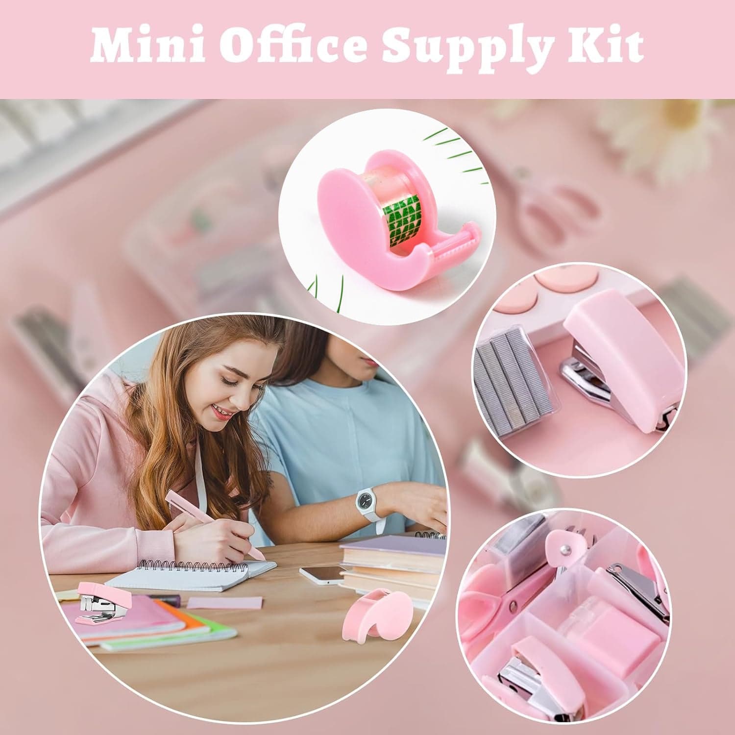 Mini Office Stationery Set (4 Pcs Set) thumbnail 3