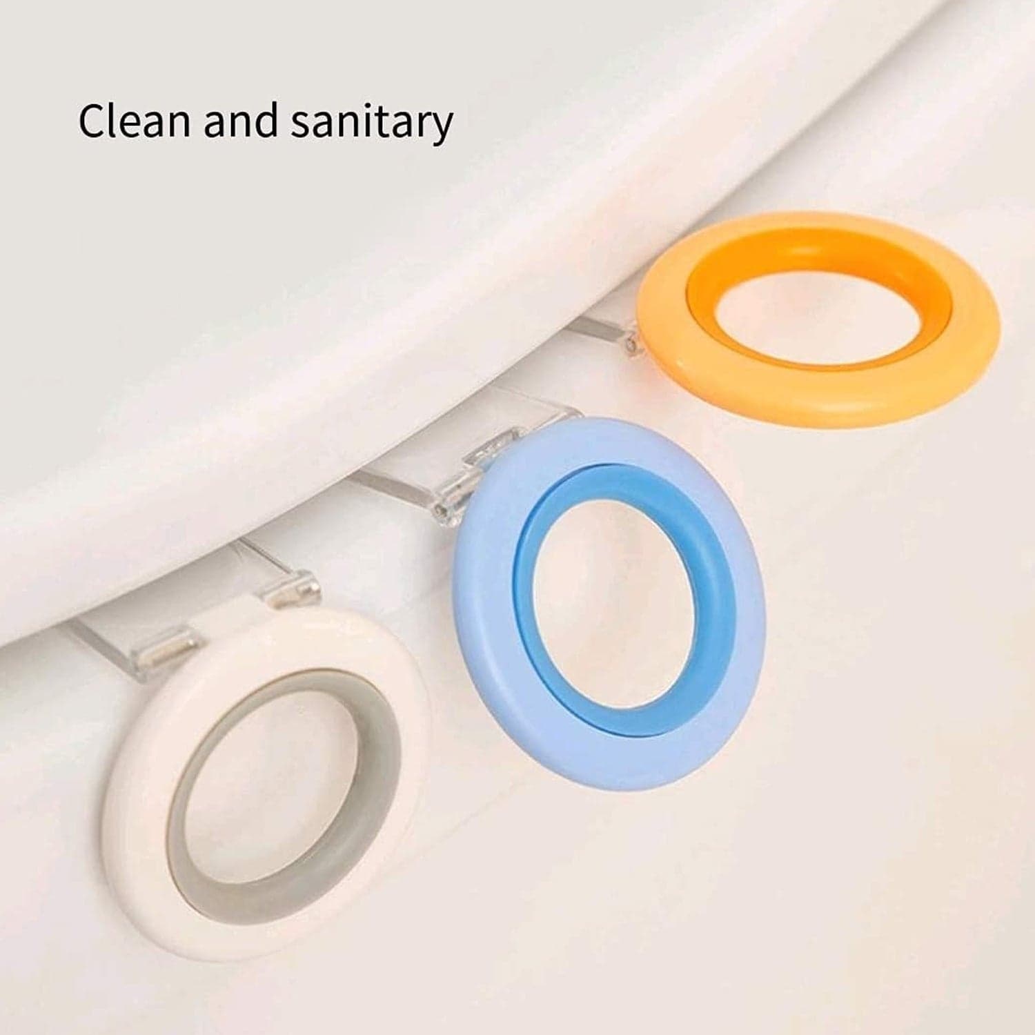 Toilet Seat Lifter (1 Pc): Sanitary Handle, Avoid Touching Seat thumbnail 3