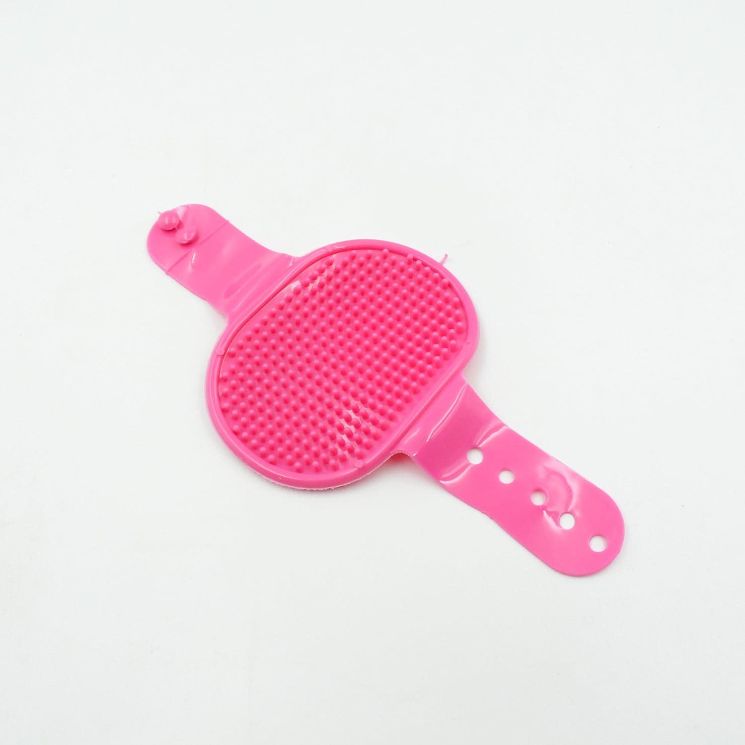 Dog Bath Brush Dog Grooming Brush, Pet Shampoo Bath Brush Soothing Massage Rubber Comb With Adjustable Ring Handle For Long Short Haired Dogs (1 Pc) thumbnail 6