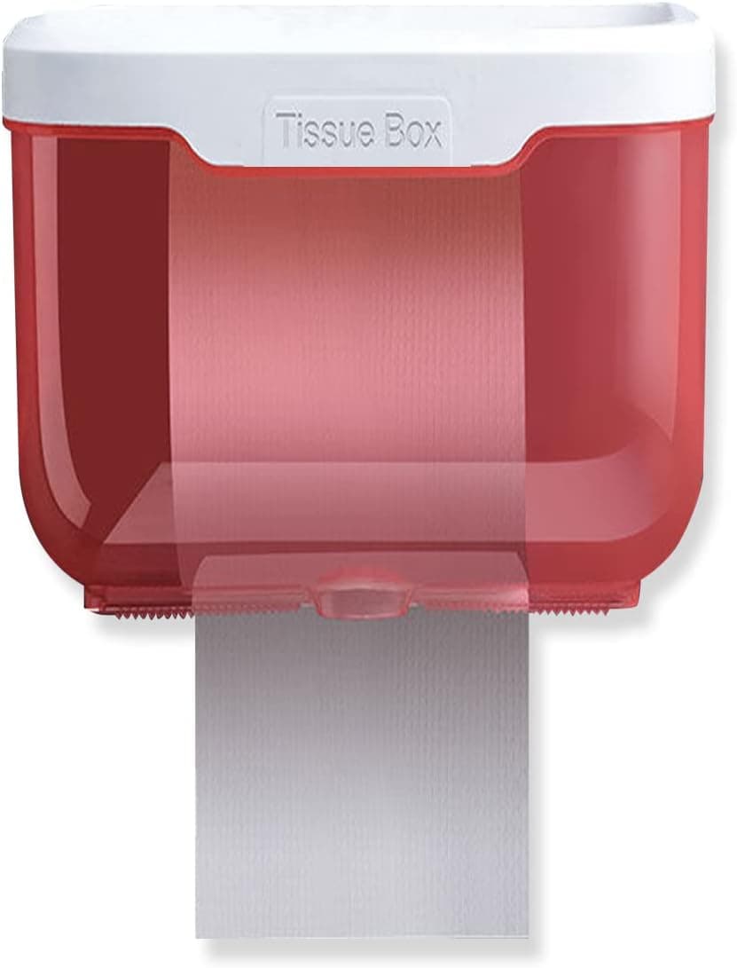 2-in-1 Bathroom Tissue Dispenser & Phone Holder (Self-Adhesive, Waterproof) thumbnail 4