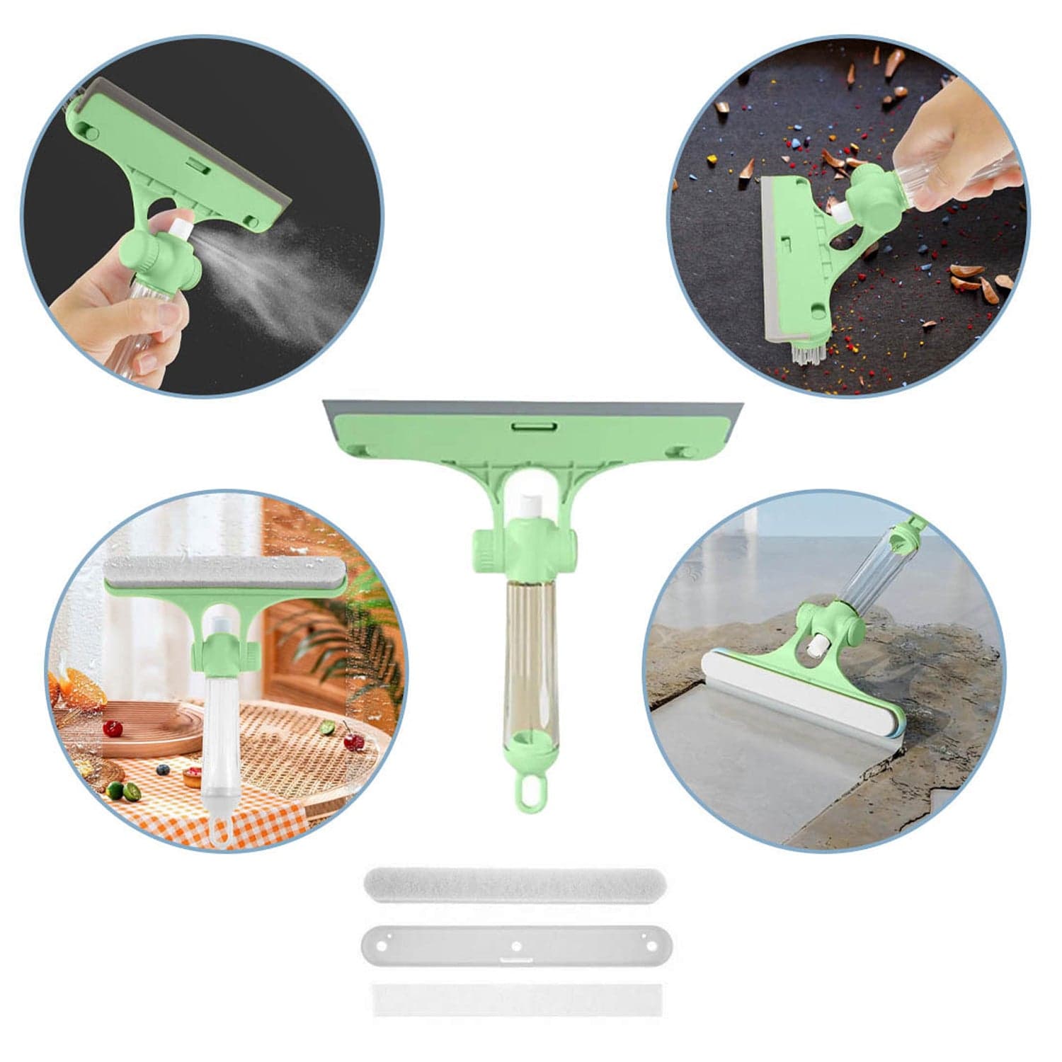 4 In 1 Multifunctional Glass Scraper thumbnail 1