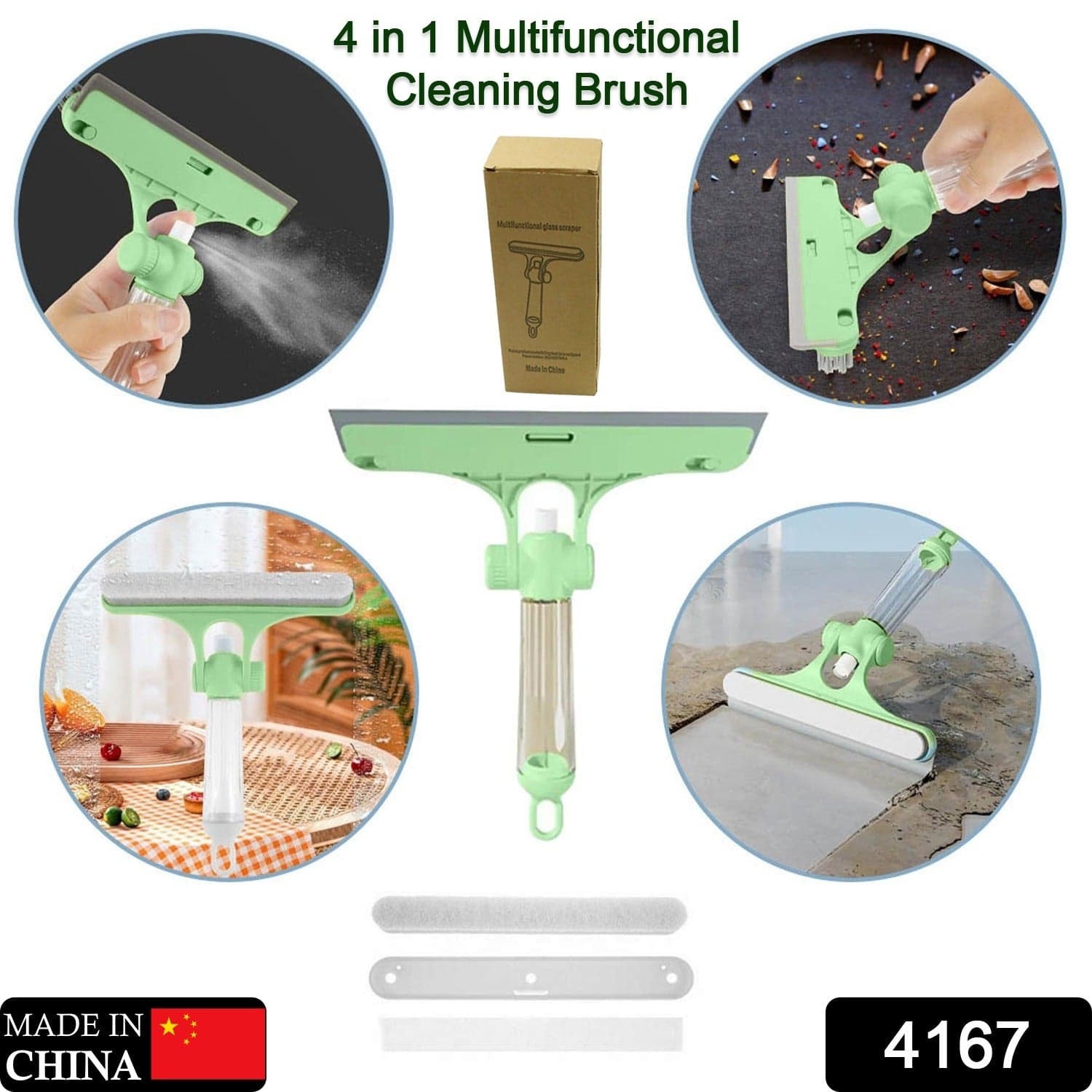 4 In 1 Multifunctional Glass Scraper thumbnail 2