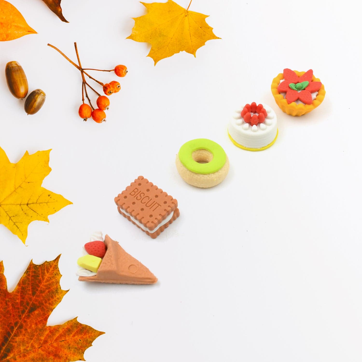 3D Fast Food Erasers Set, Cute Mini Colorful Erasers for Kids Gift & School (5 Pcs) thumbnail 4