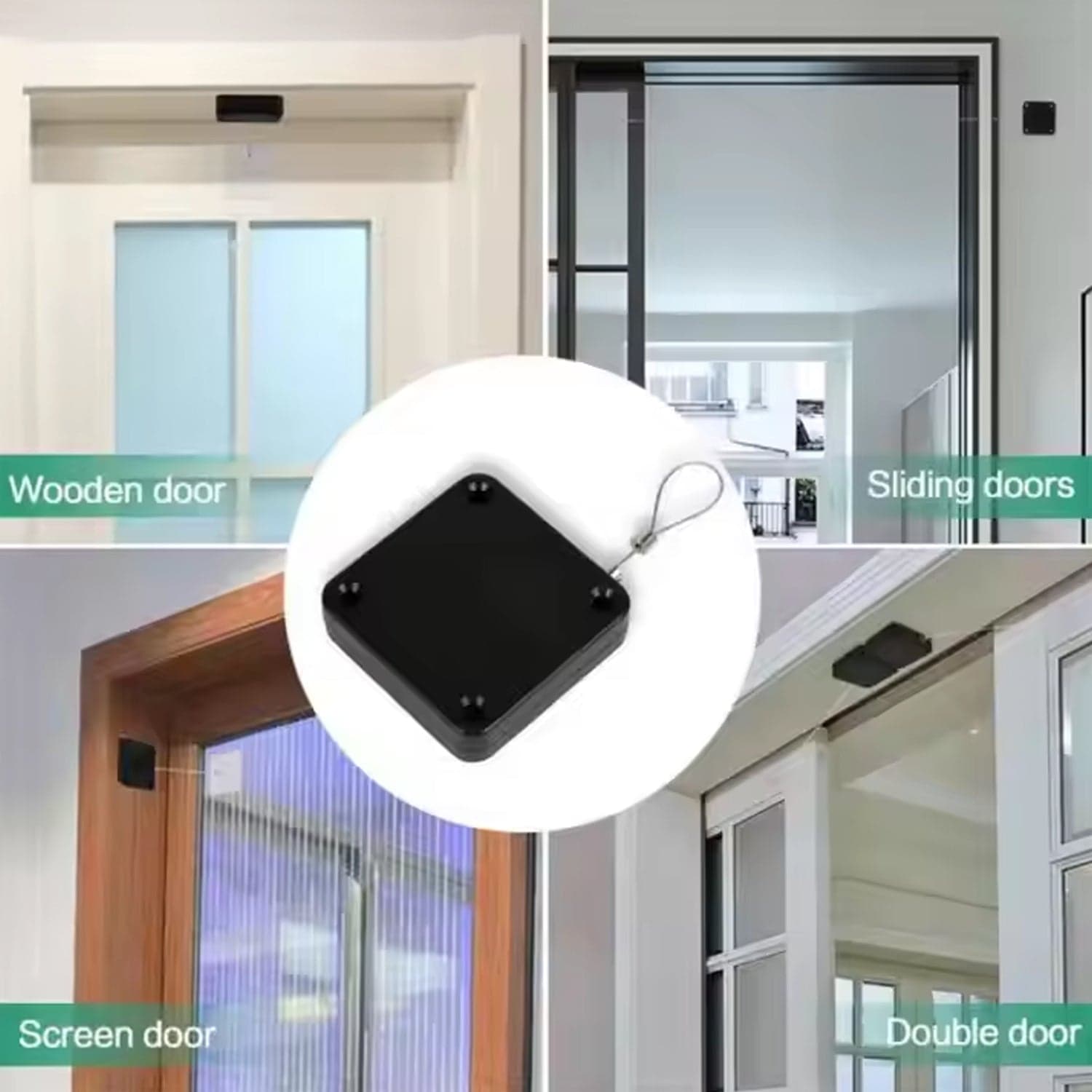 Automatic Door Closer Punch-Free Automatic Sensor Door Closer With 4 Screw thumbnail 4