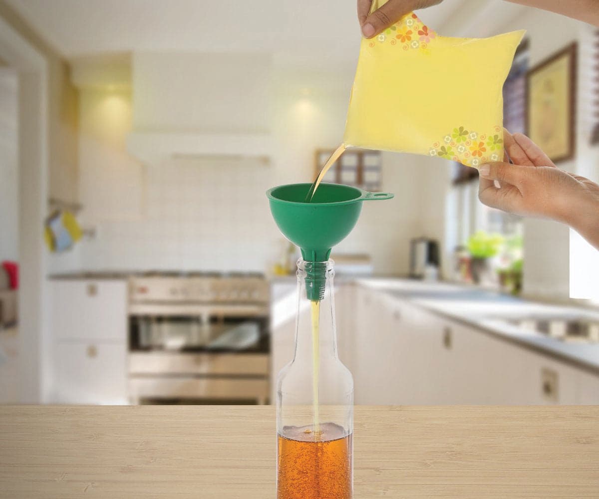 Food-Grade Silicone Funnel: Safe & Easy Transfer for Liquids & Grains (1 Pc) thumbnail 9