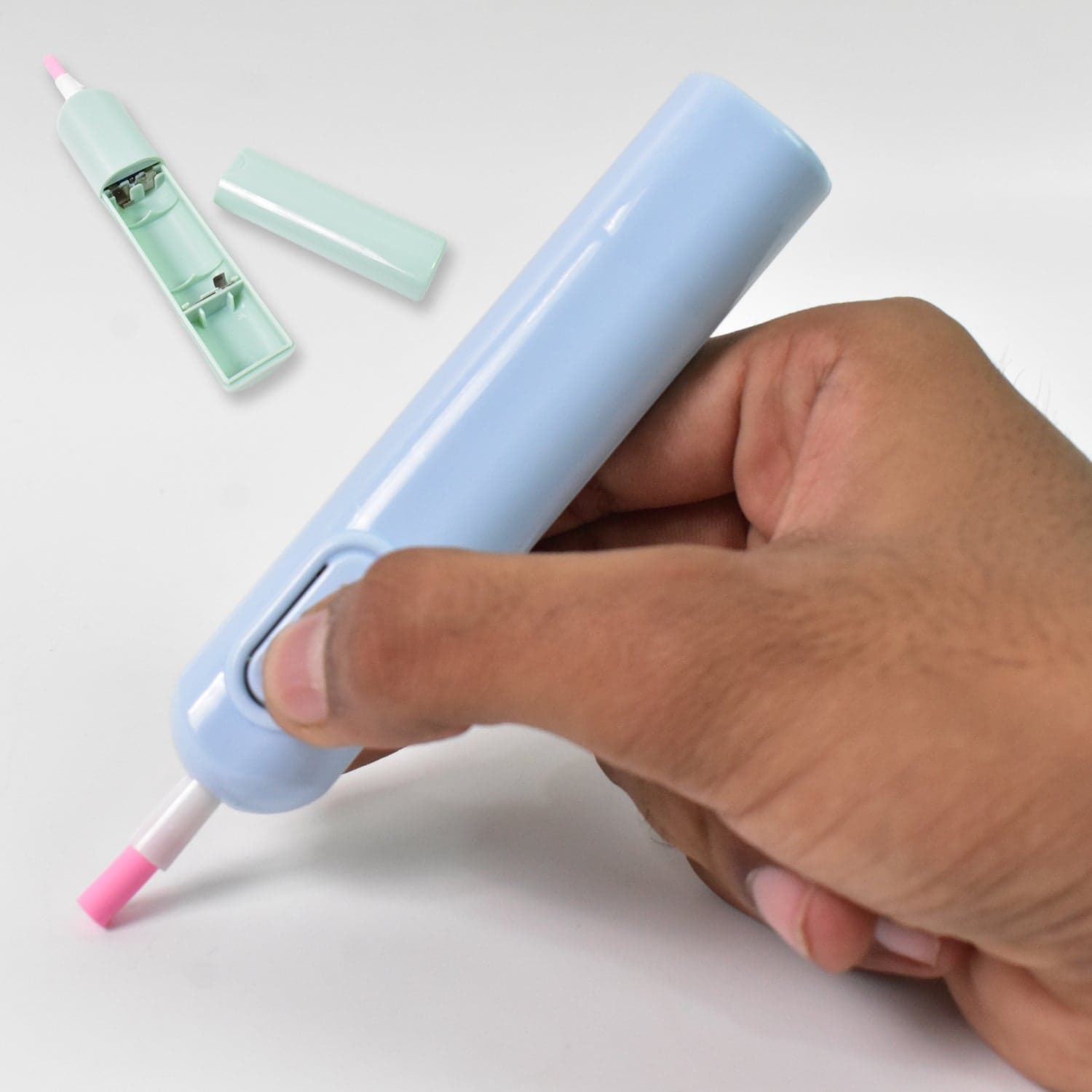 Electric Eraser Kit of Battery Operated with 10 Refills for Drawing & Sketching (Mix Design / Battery Not Included) thumbnail 8
