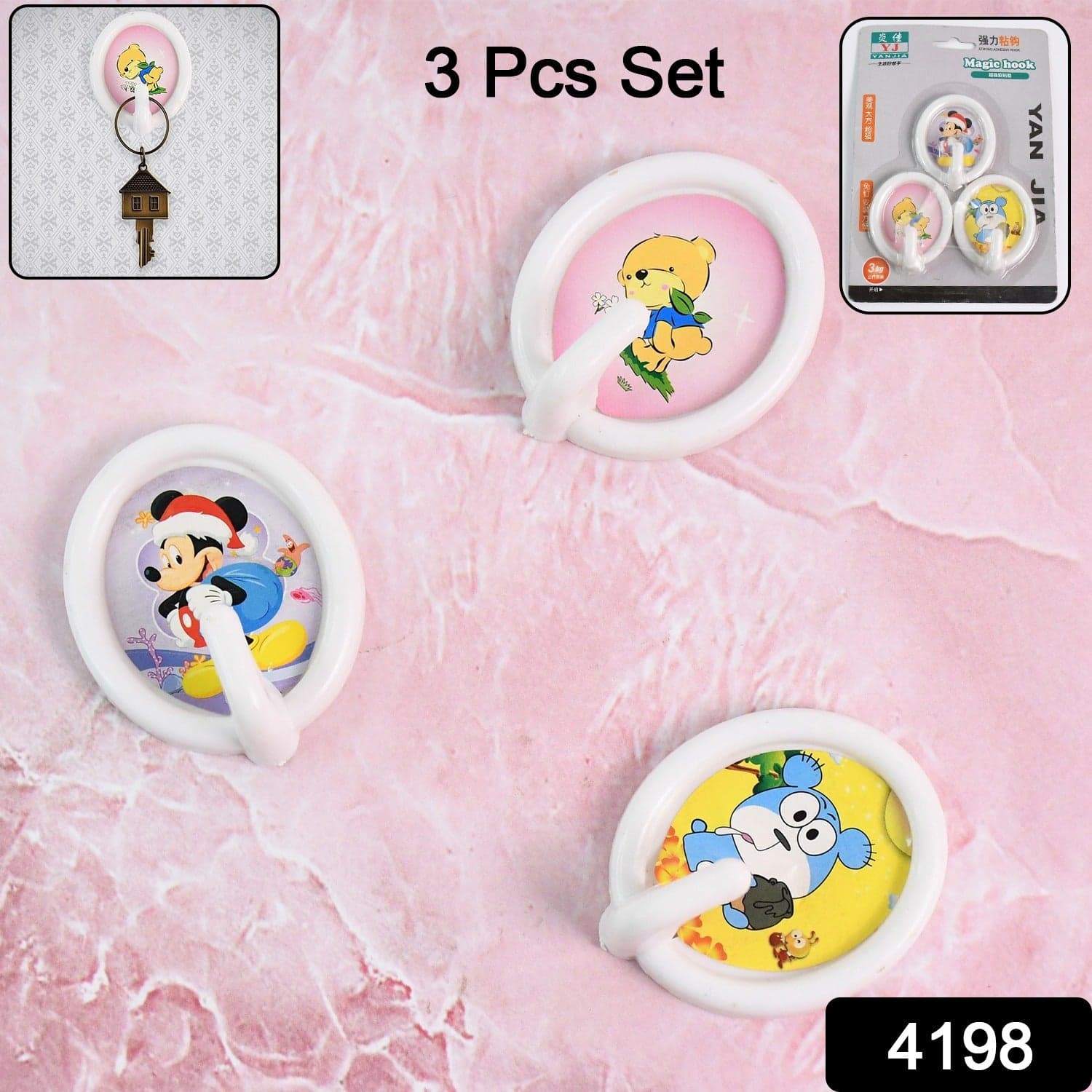 Multipurpose Wall Hooks: Kitchen, Bathroom, Door Hangers thumbnail 2