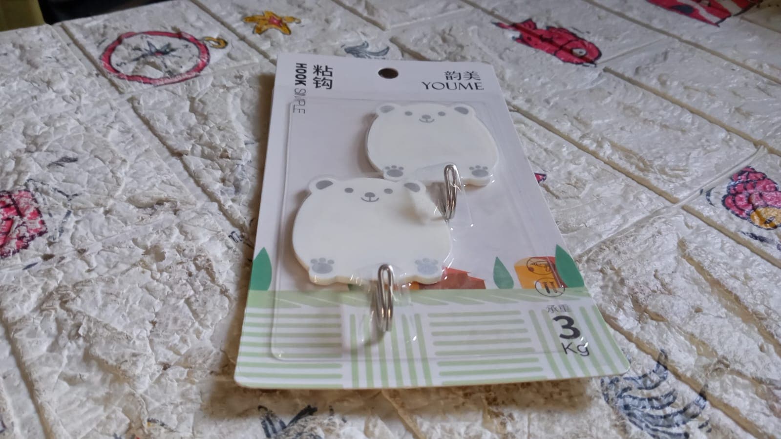 Multipurpose Strong Hook Self-Adhesive hooks for wall Heavy Plastic Hook thumbnail 7