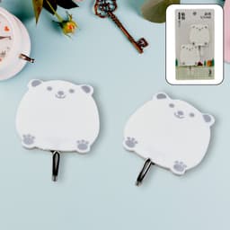 Multipurpose Strong Hook Self-Adhesive hooks for wall Heavy Plastic Hook ID 4207