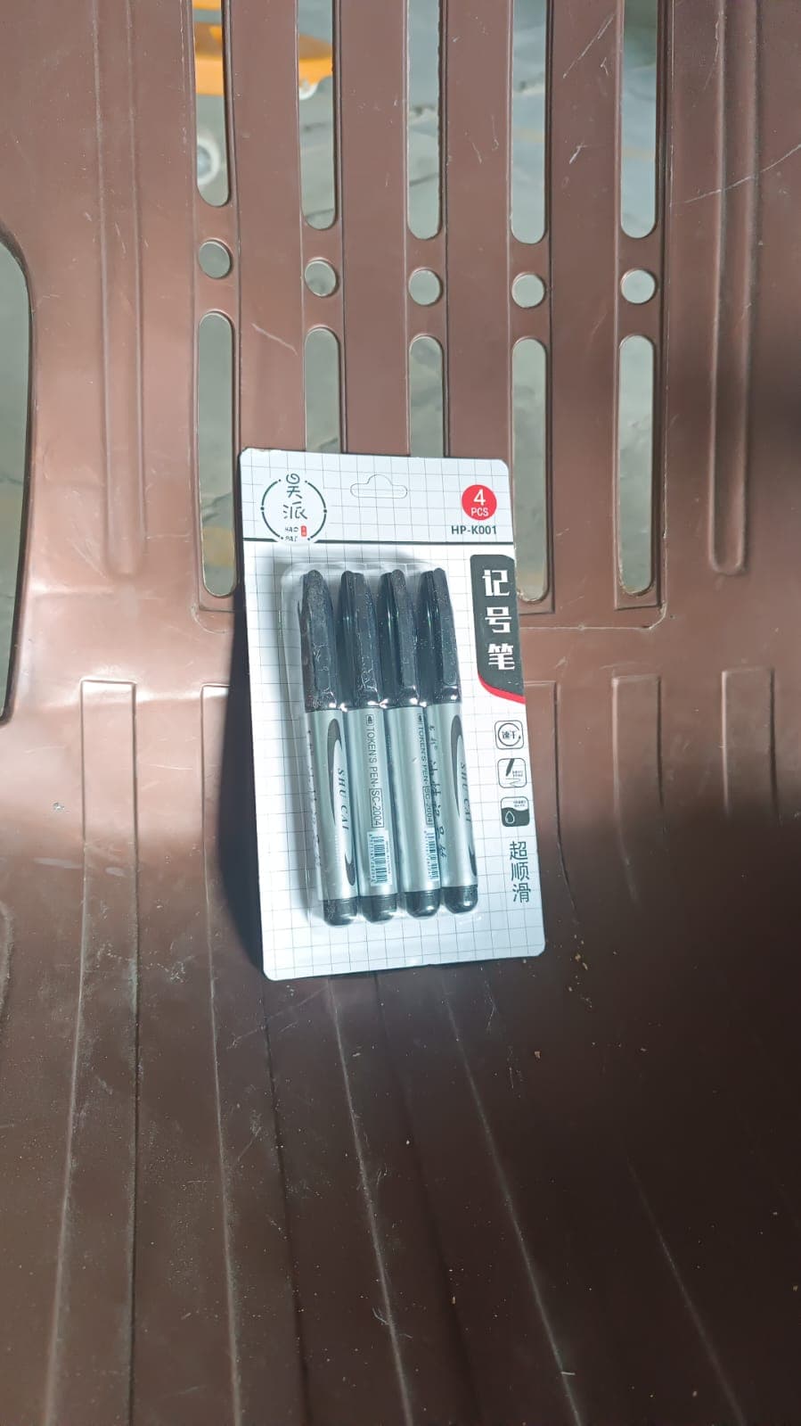 Black Marker used in all kinds of school, college (4 Pcs Set) thumbnail 7