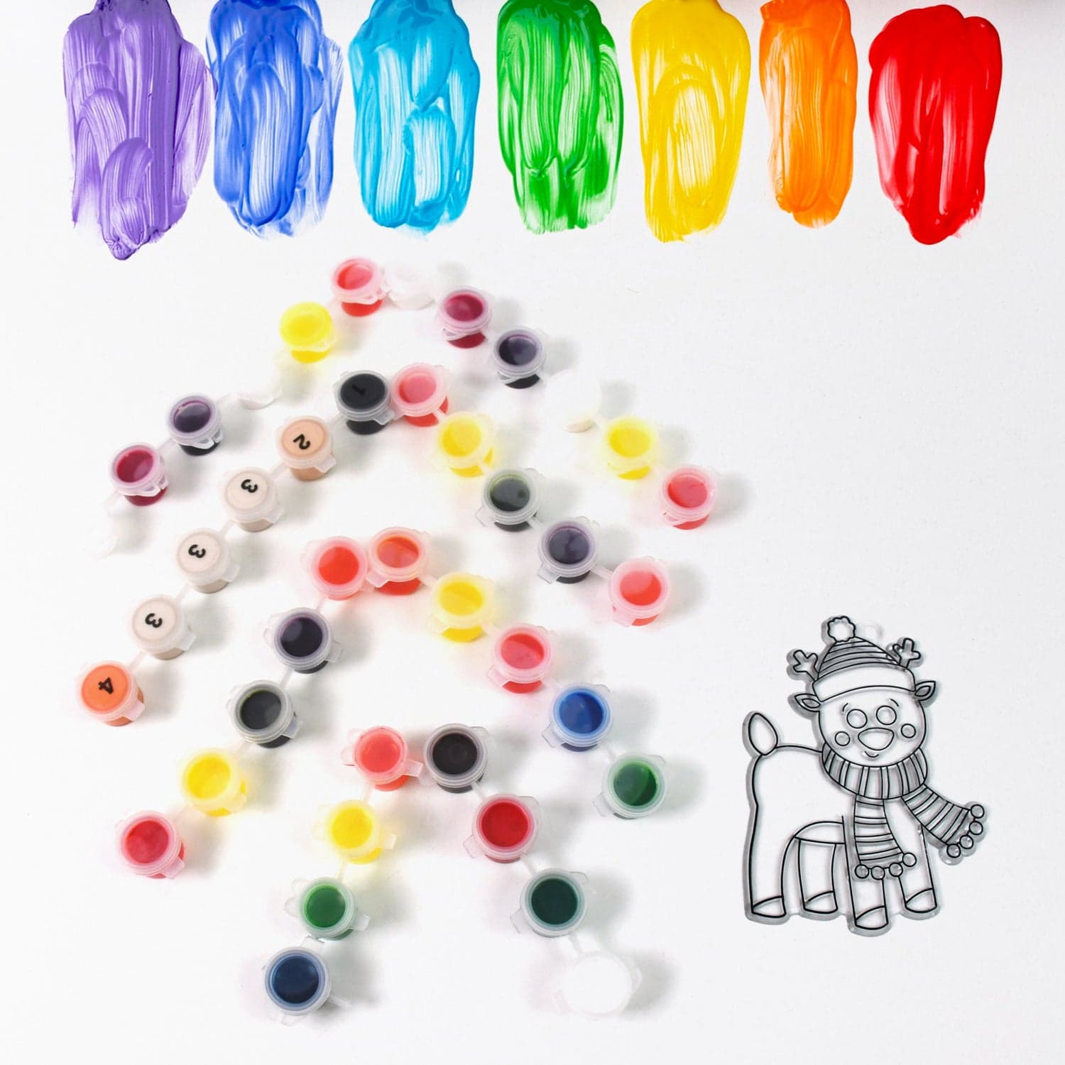 Acrylic Paint Color Kits 1 Set, Multi Color (1 Set) thumbnail 4