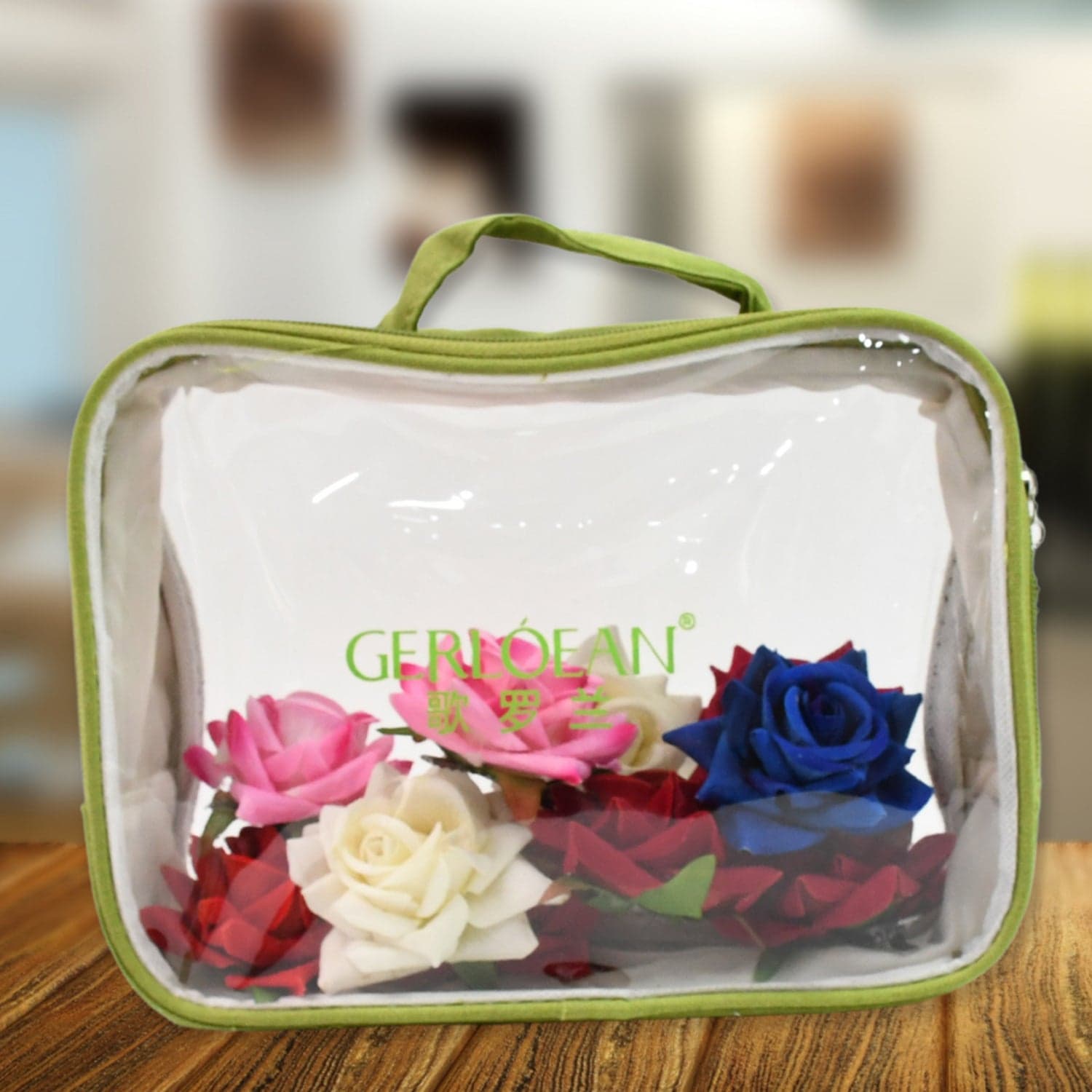Transparent Zipper Closing Pouch (1 Pc / Big) thumbnail 7