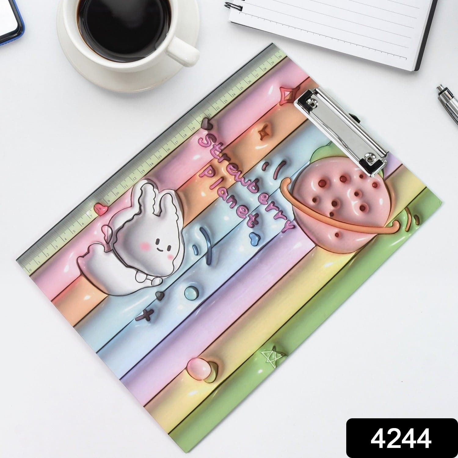 Wooden Paper Clipboard Writing Pad with Clip (1 Pc / 31—22 Cm) thumbnail 2