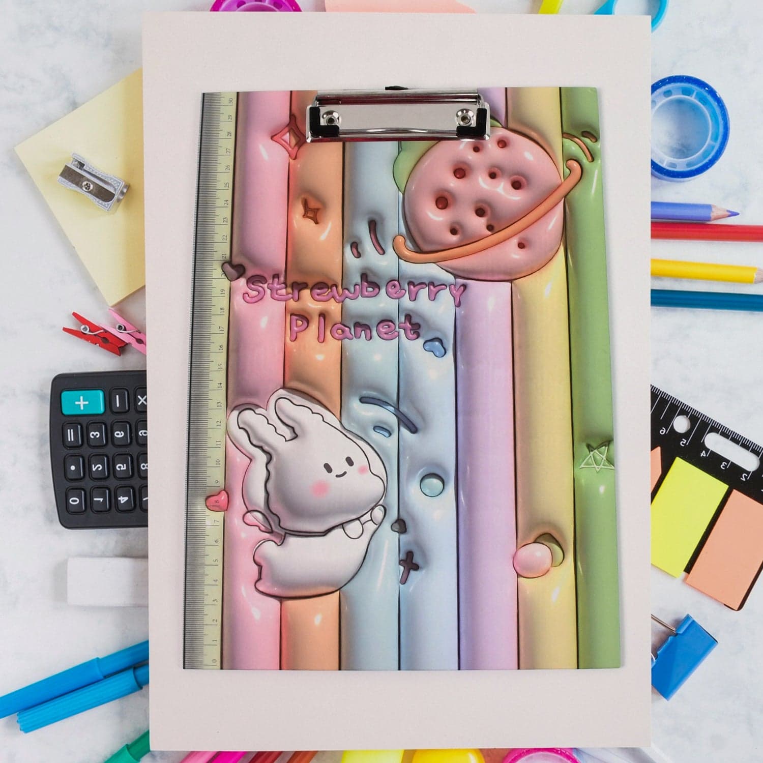 Wooden Paper Clipboard Writing Pad with Clip (1 Pc / 31—22 Cm) thumbnail 6