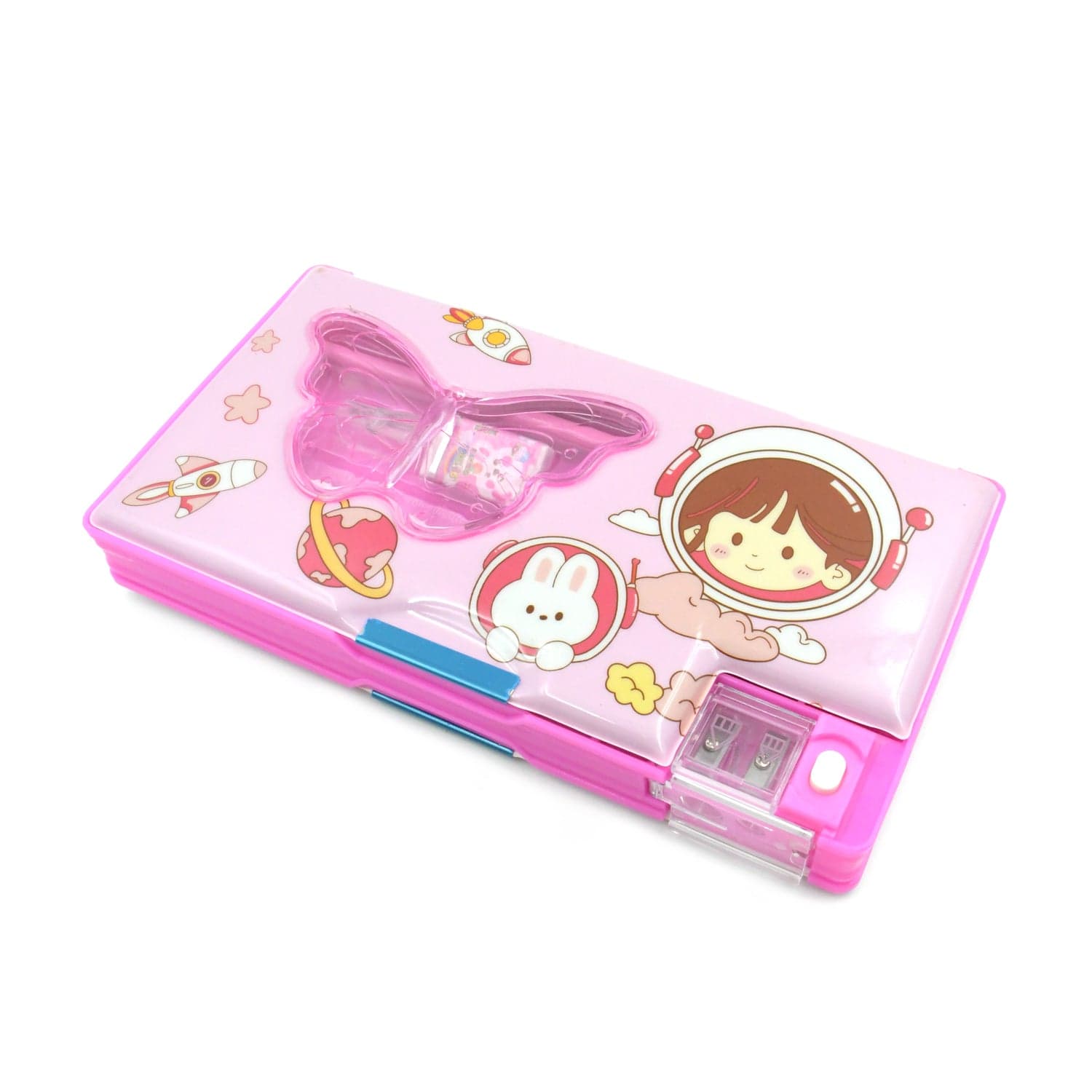 Printed Pencil Case for Kids (1 Pc): Multi-Compartment, Compass Box thumbnail 4