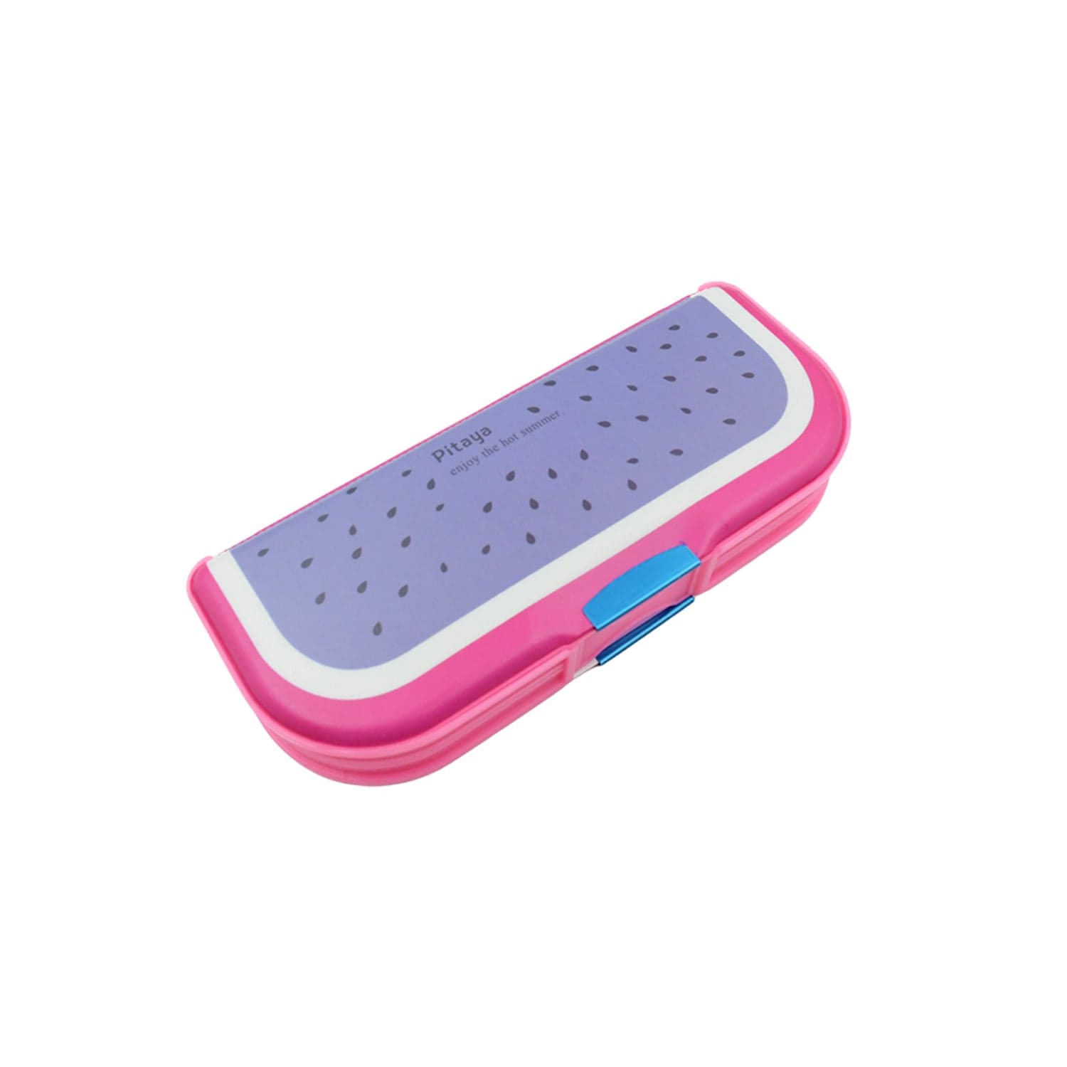 Multipurpose Cartoon Pencil Box of 2-Compartment Compass Box for Kids (Mix Color 1 Pc) thumbnail 4