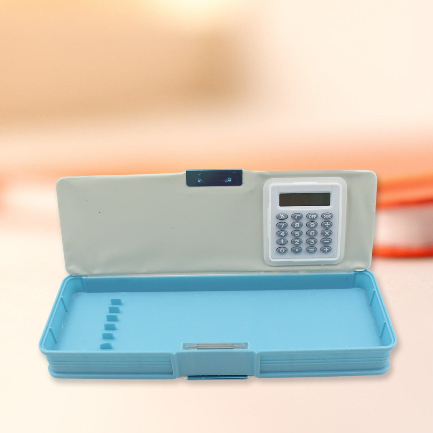 Magnetic Geometry Box - Double-Sided Pencil Case with Calculator for Students thumbnail 5