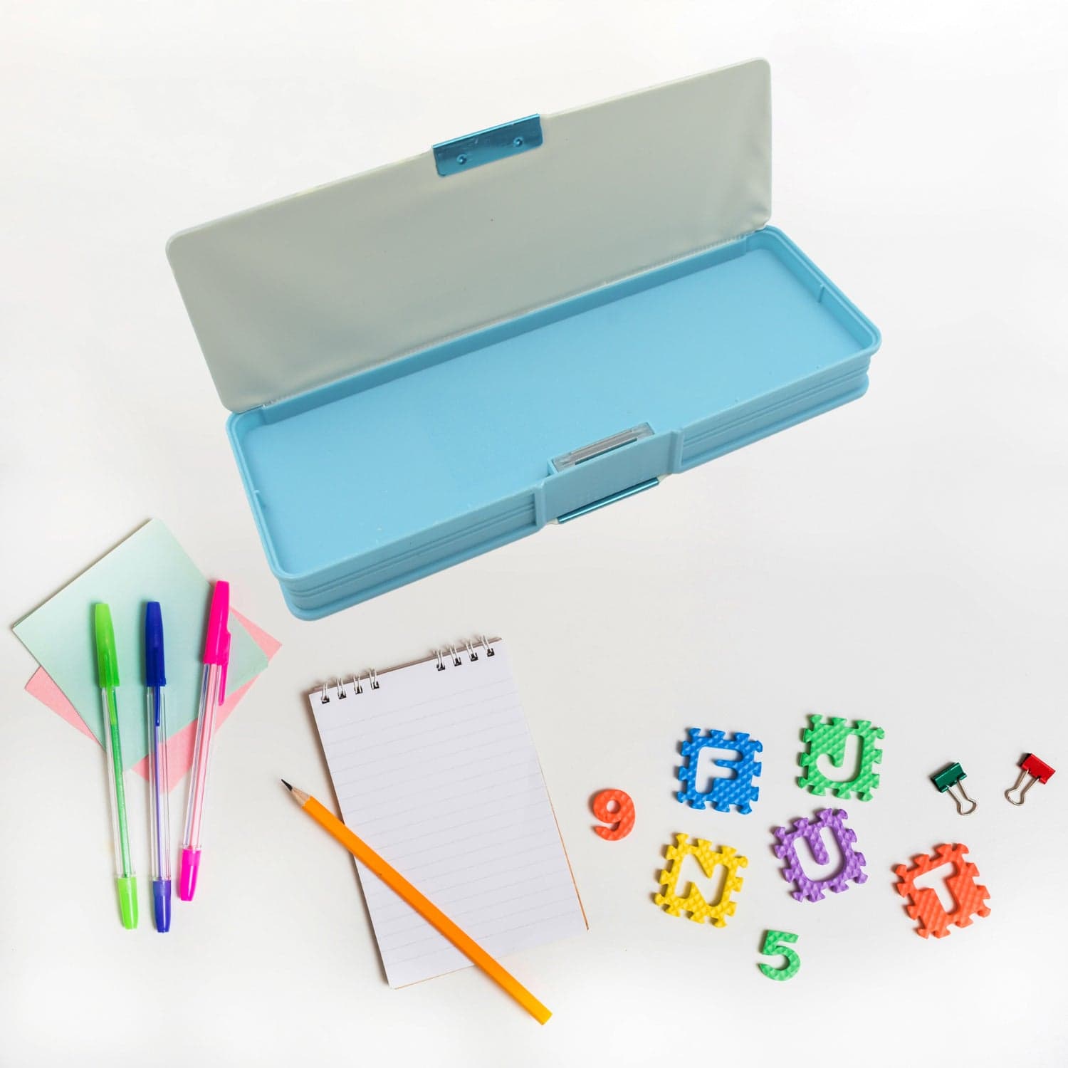 Magnetic Geometry Box - Double-Sided Pencil Case with Calculator for Students thumbnail 6