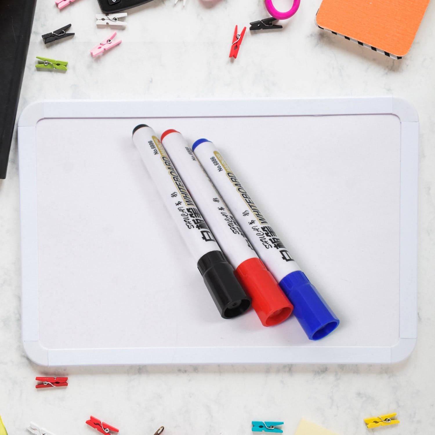 Mix Color Marker Pen used in all kinds of school, college (3 Pcs Set) thumbnail 7