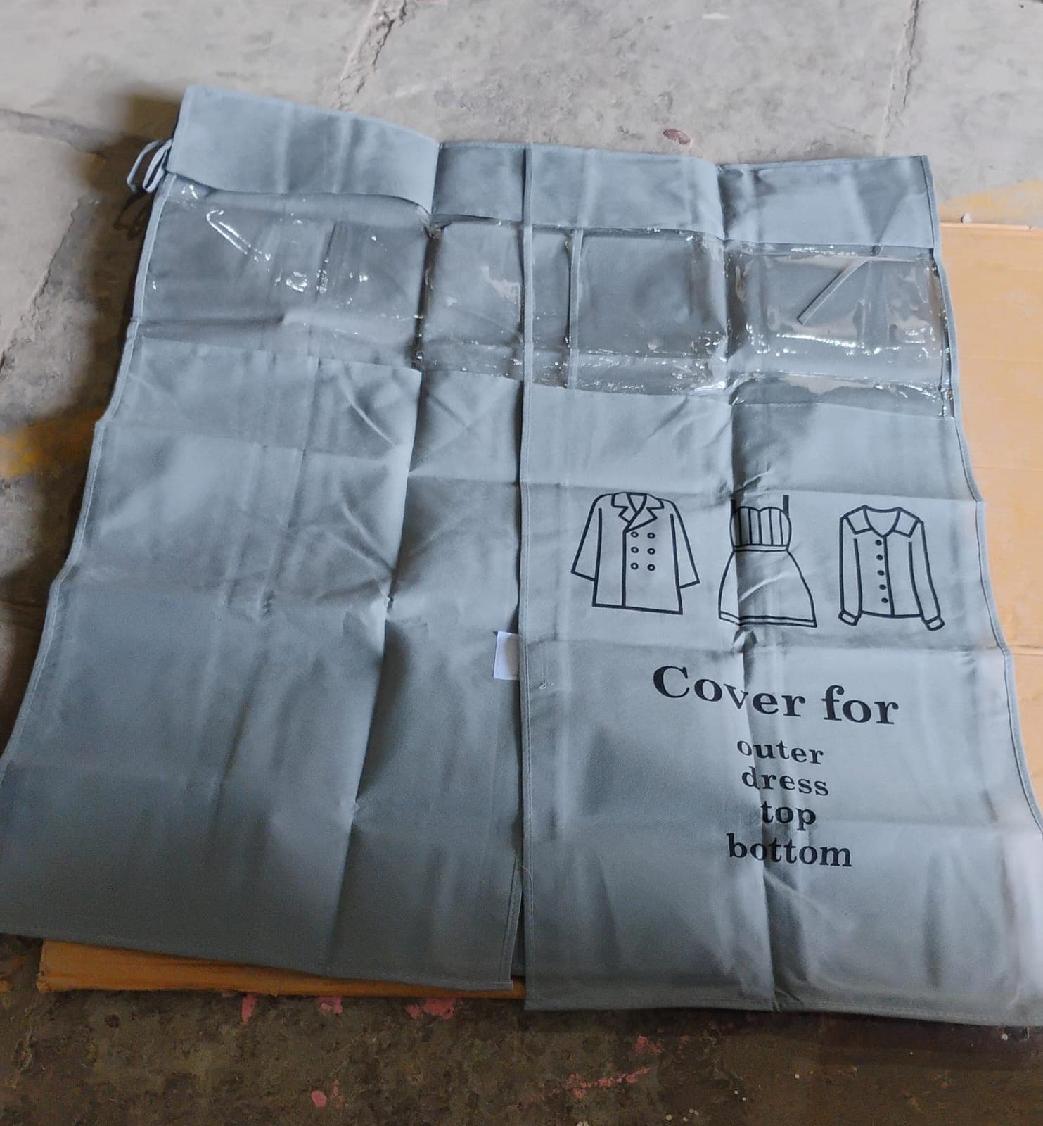 Hanging Garment Dust Cover For Clothes Rack 1 Pc thumbnail 8