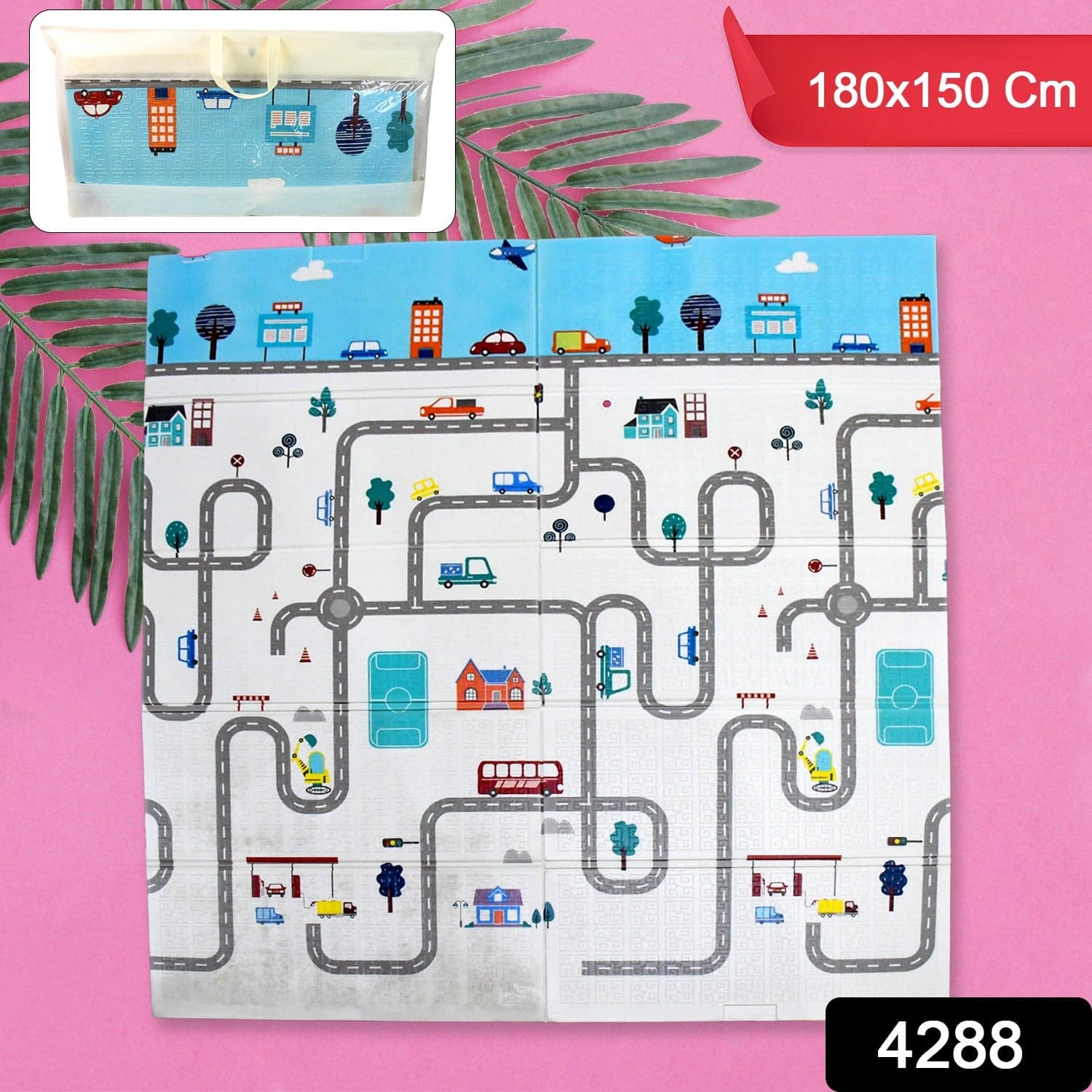 Baby Play Mat, Foam Play mat for Baby Floor Play Baby Crawling Mat (180—150 Cm / 1 Pc) thumbnail 2
