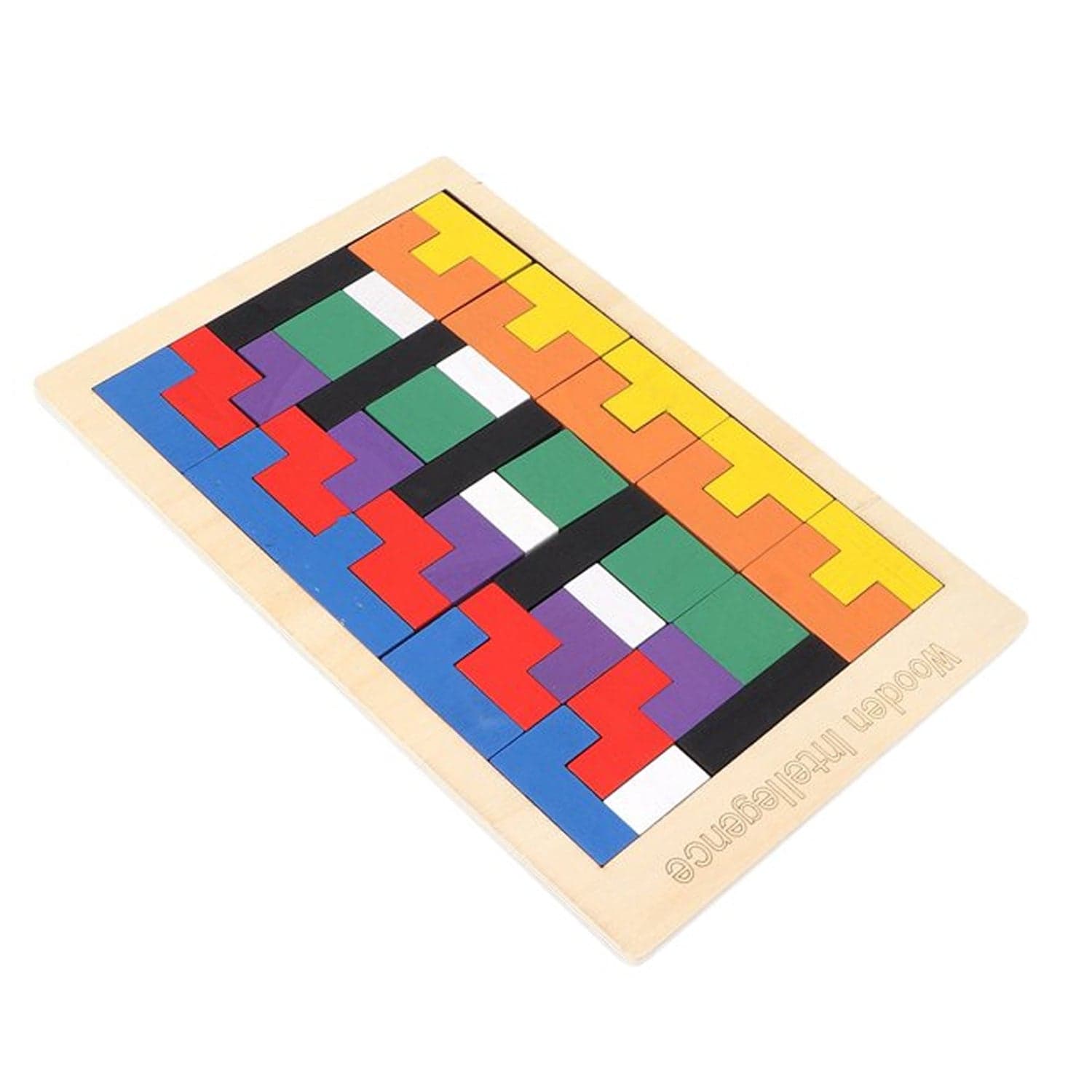 Wooden Blocks Puzzle Children's Educational Toys thumbnail 4