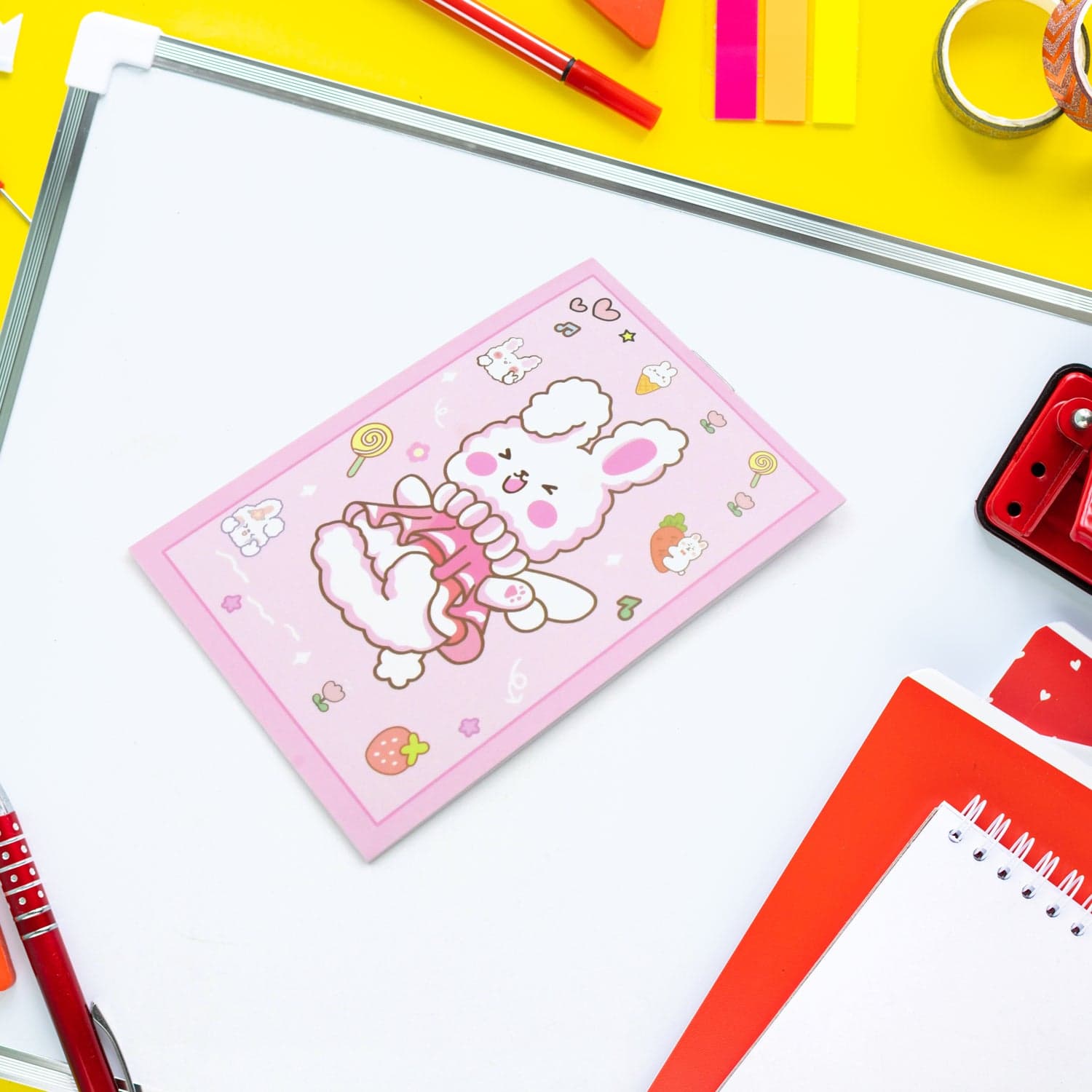 Kids' Stationery Kit: Wooden Pencils, Sharpener, Eraser, Diary (9 Pc Set) thumbnail 5
