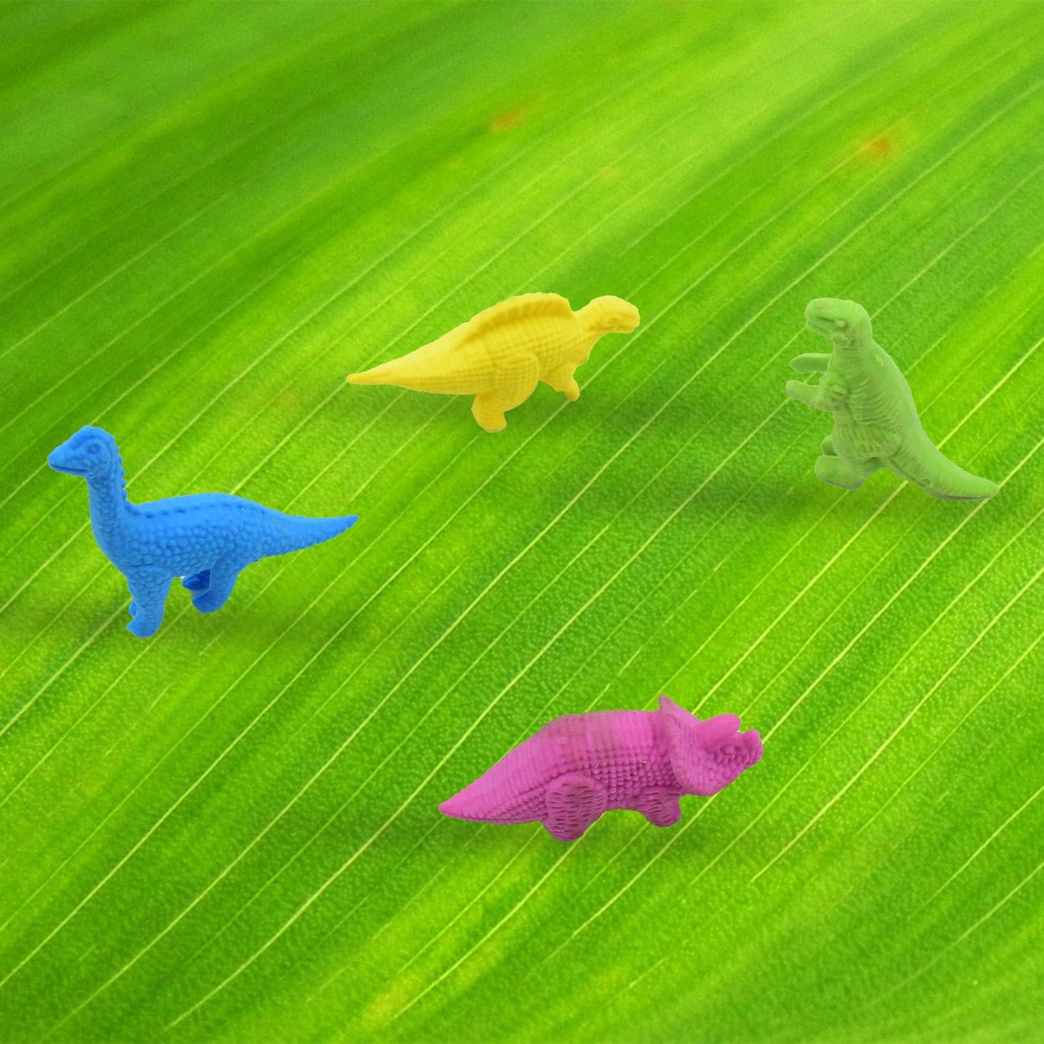 Small Dinosaur Shaped Erasers (4 Pc): Animal Erasers for Kids (School Supplies) thumbnail 7